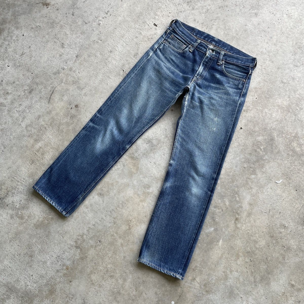 Denime × Japanese Brand Vintage DENIME Made In Japan Jeans Denim Pants Faded W30 Size US 30 / EU 46 - 2 Thumbnail