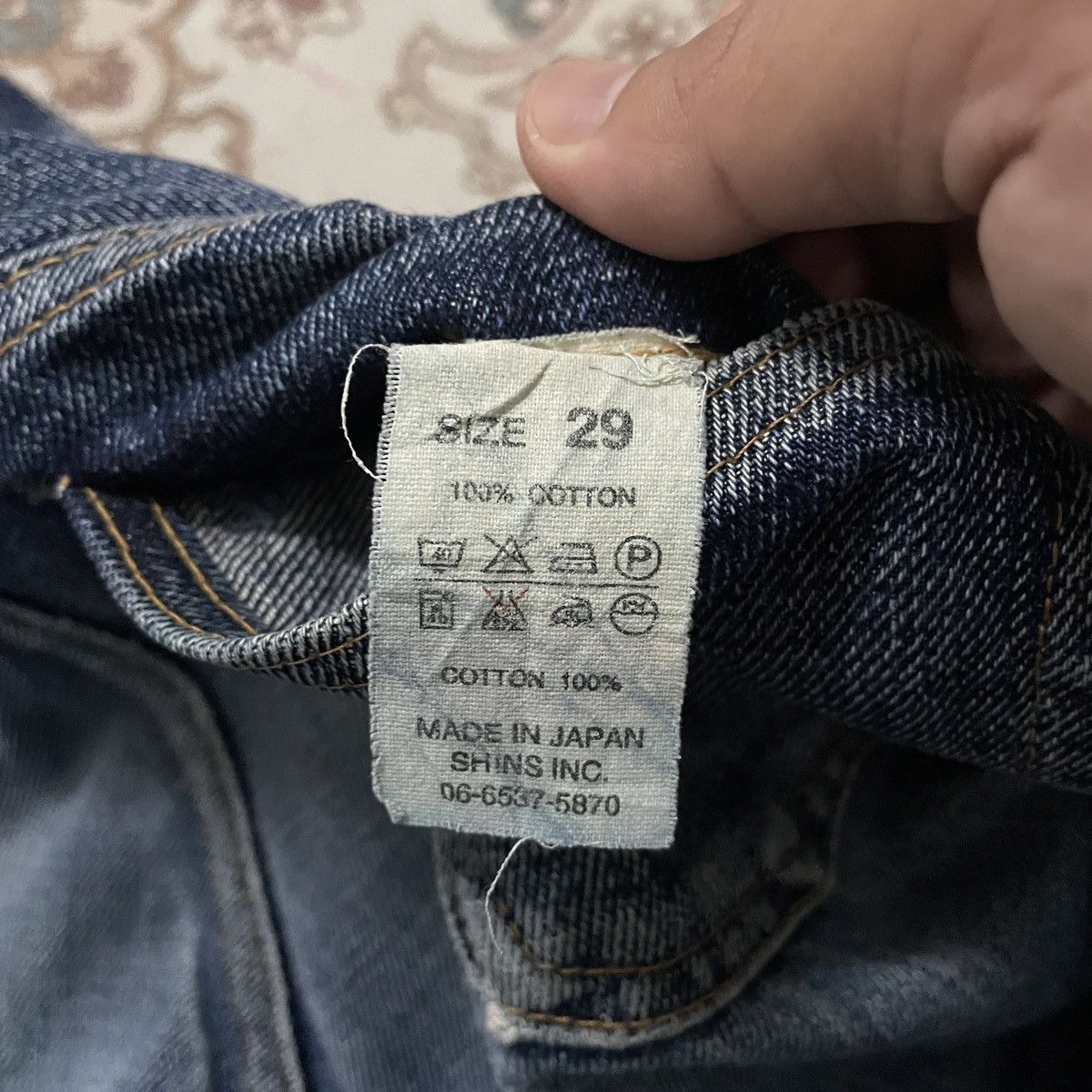 Denime × Japanese Brand Vintage DENIME Made In Japan Jeans Denim Pants Faded W30 Size US 30 / EU 46 - 10 Thumbnail