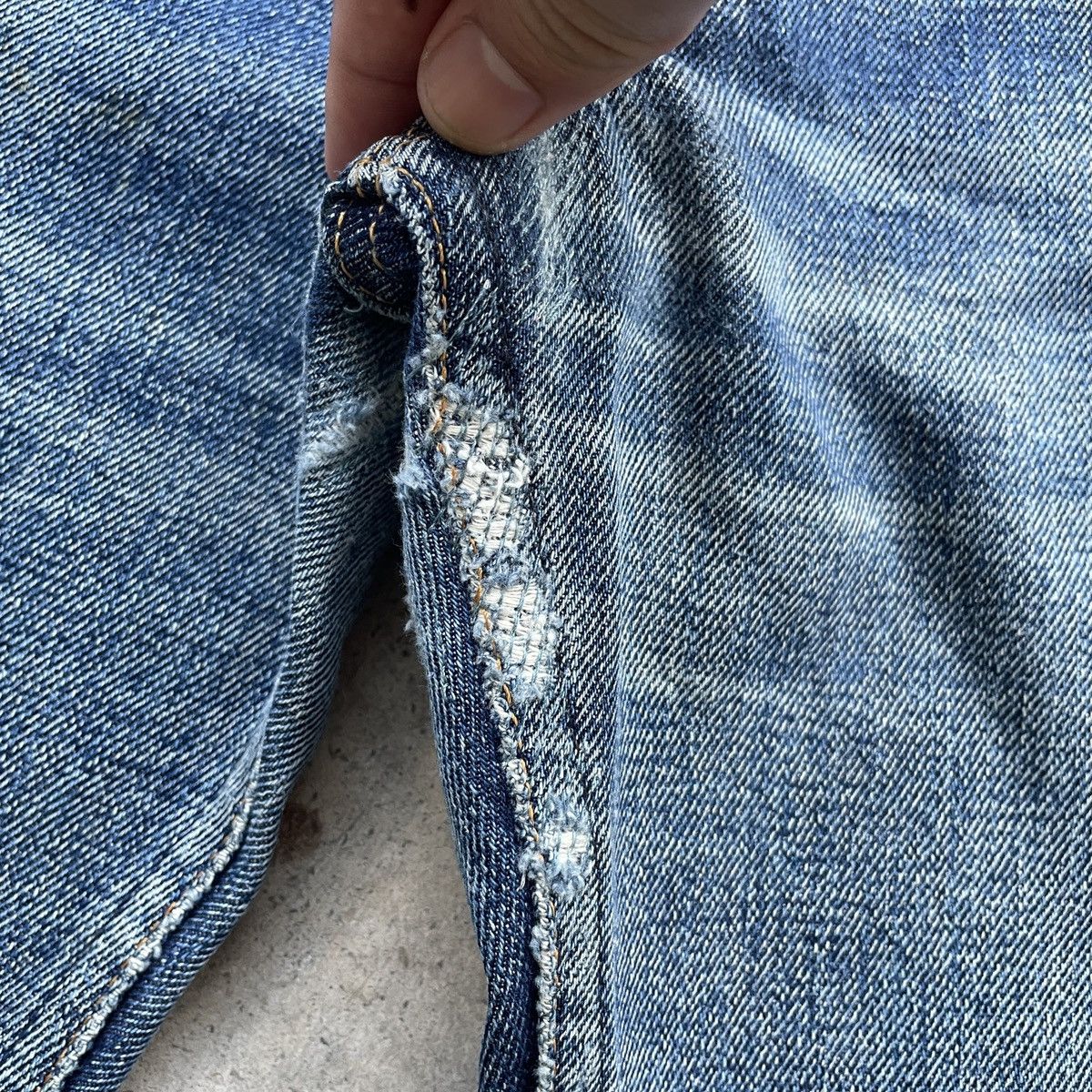 Denime × Japanese Brand Vintage DENIME Made In Japan Jeans Denim Pants Faded W30 Size US 30 / EU 46 - 12 Thumbnail
