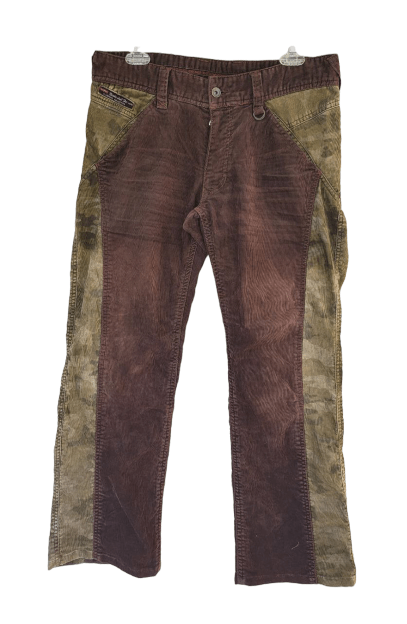 Nicole Club ❎ Nicole Club Reconstructed Corduroy Pant Size US 34 / EU 50 - 2 Thumbnail