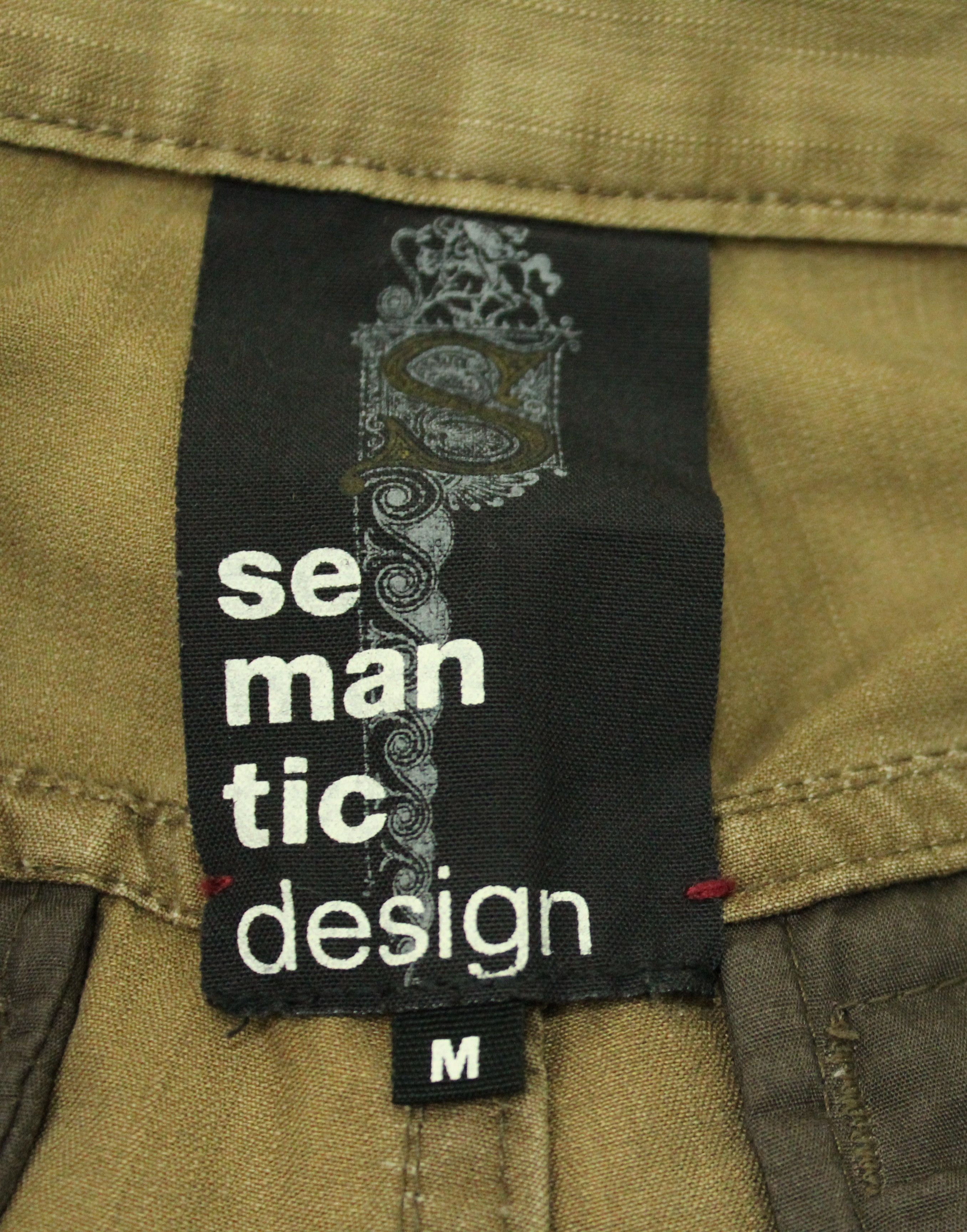 semanticdesign SEMANTIC DESIGN Pants Cargos Utility Skate Punk Grunge Size US 32 / EU 48 - 19 Thumbnail