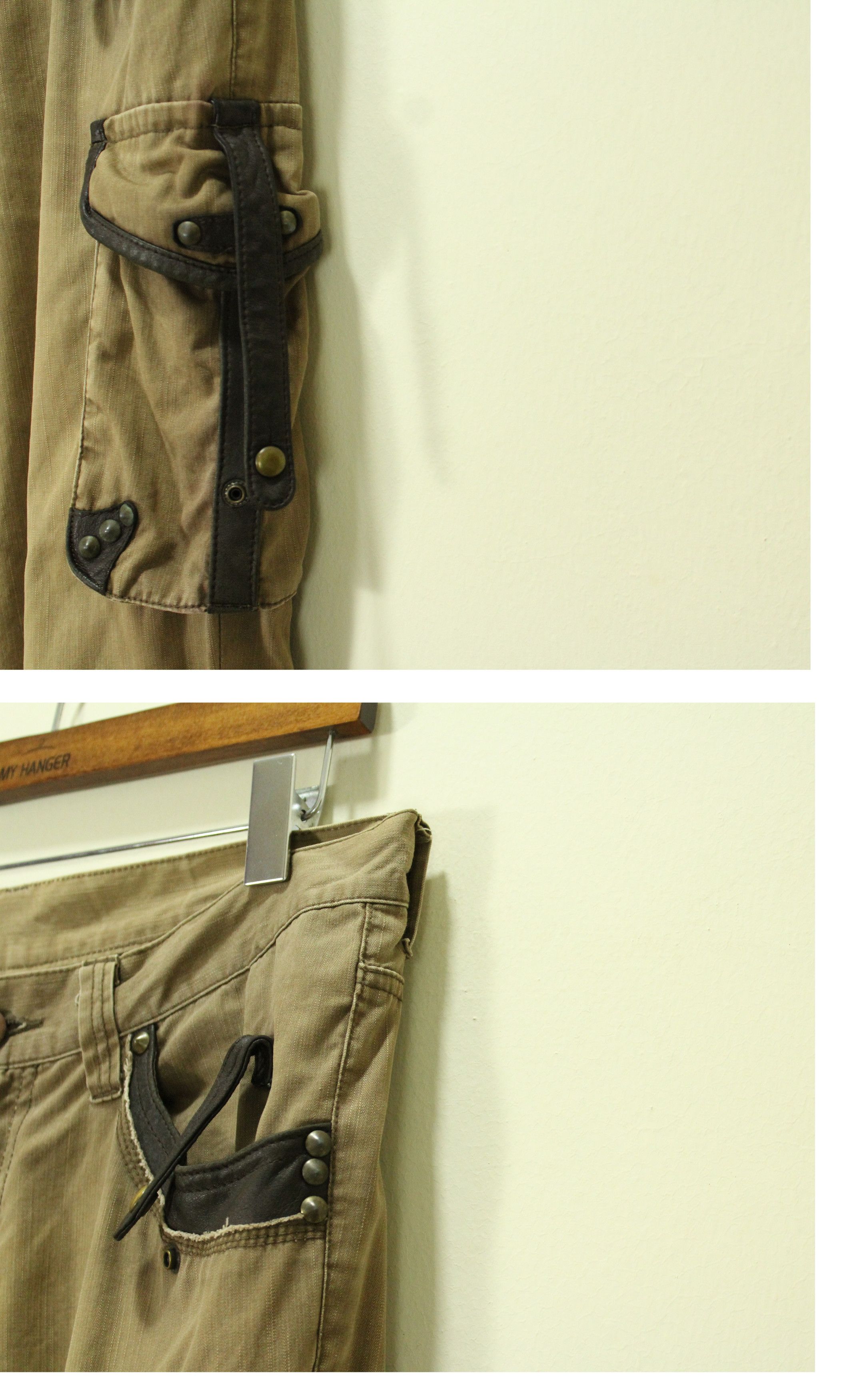 semanticdesign SEMANTIC DESIGN Pants Cargos Utility Skate Punk Grunge Size US 32 / EU 48 - 17 Thumbnail