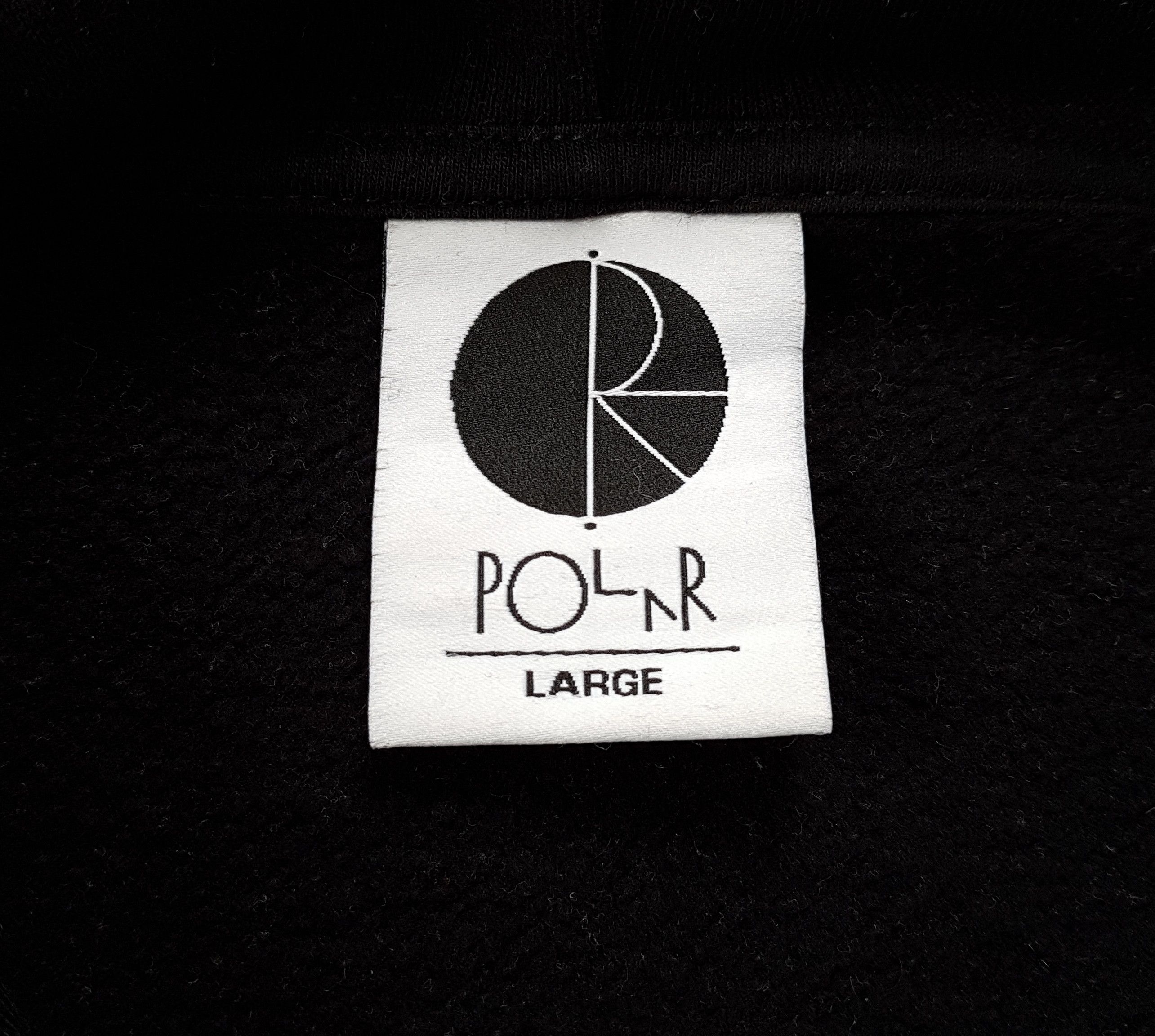 Polar Skate Co. Polar Skate Co. Tape Logo Full Zip Hoodie size L Size US L / EU 52-54 / 3 - 8 Thumbnail