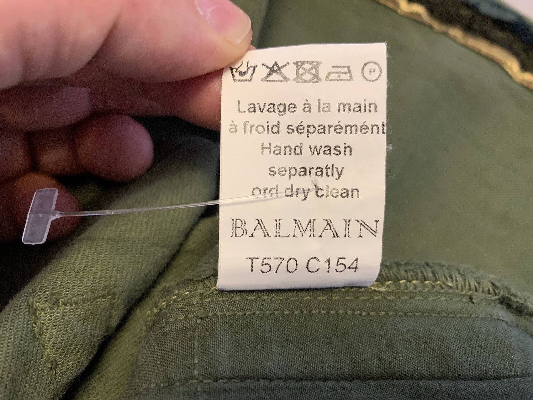 Balmain SS'13 Jean Slim Decorated Stripe Size US 30 / EU 46 - 8 Thumbnail