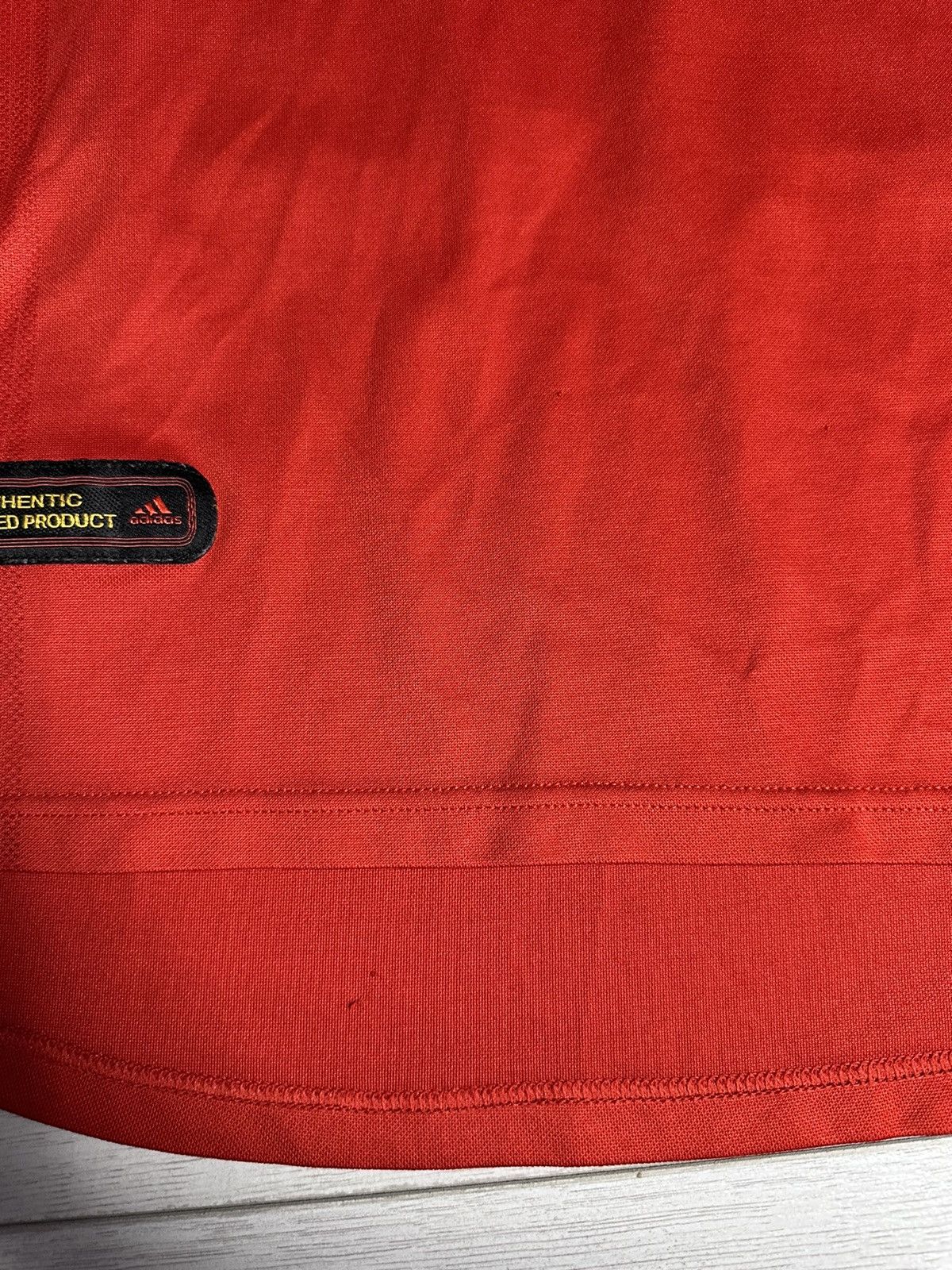 Adidas × Vintage Vintage AC Milan soccer jersey adidas 20 Seedorf rare red XL Size US XL / EU 56 / 4 - 6 Thumbnail