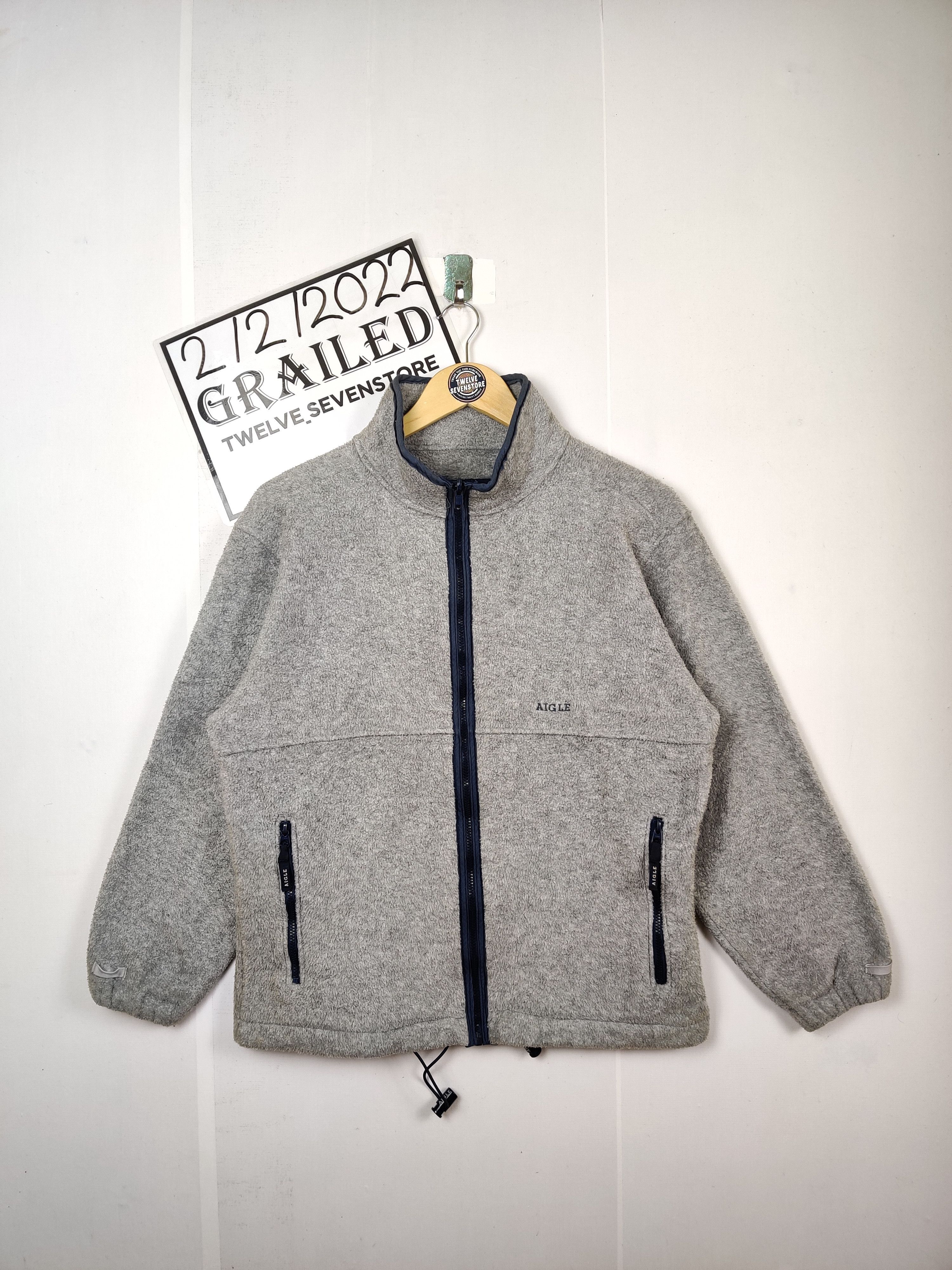 Aigle Vintage Aigle Fleece Polartec Outdoor Jacket Size US S / EU 44-46 / 1 - 1 Thumbnail