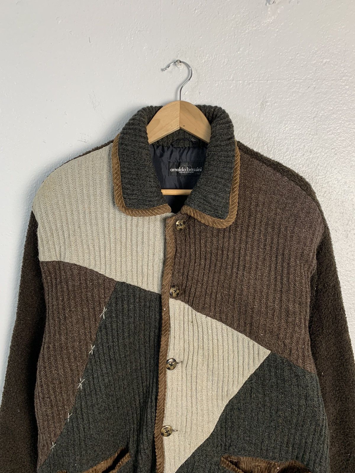 Other Arnaldo Bassini Color Block Jacket Size US M / EU 48-50 / 2 - 4 Thumbnail