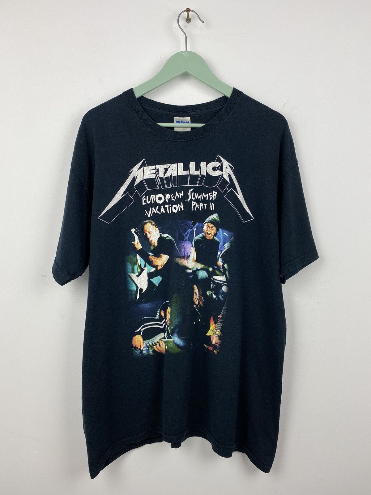 Band Tees Y2K Metallica 2008 T Shirt Tee like Megadeth Rammstein Size US L / EU 52-54 / 3 - 1 Thumbnail