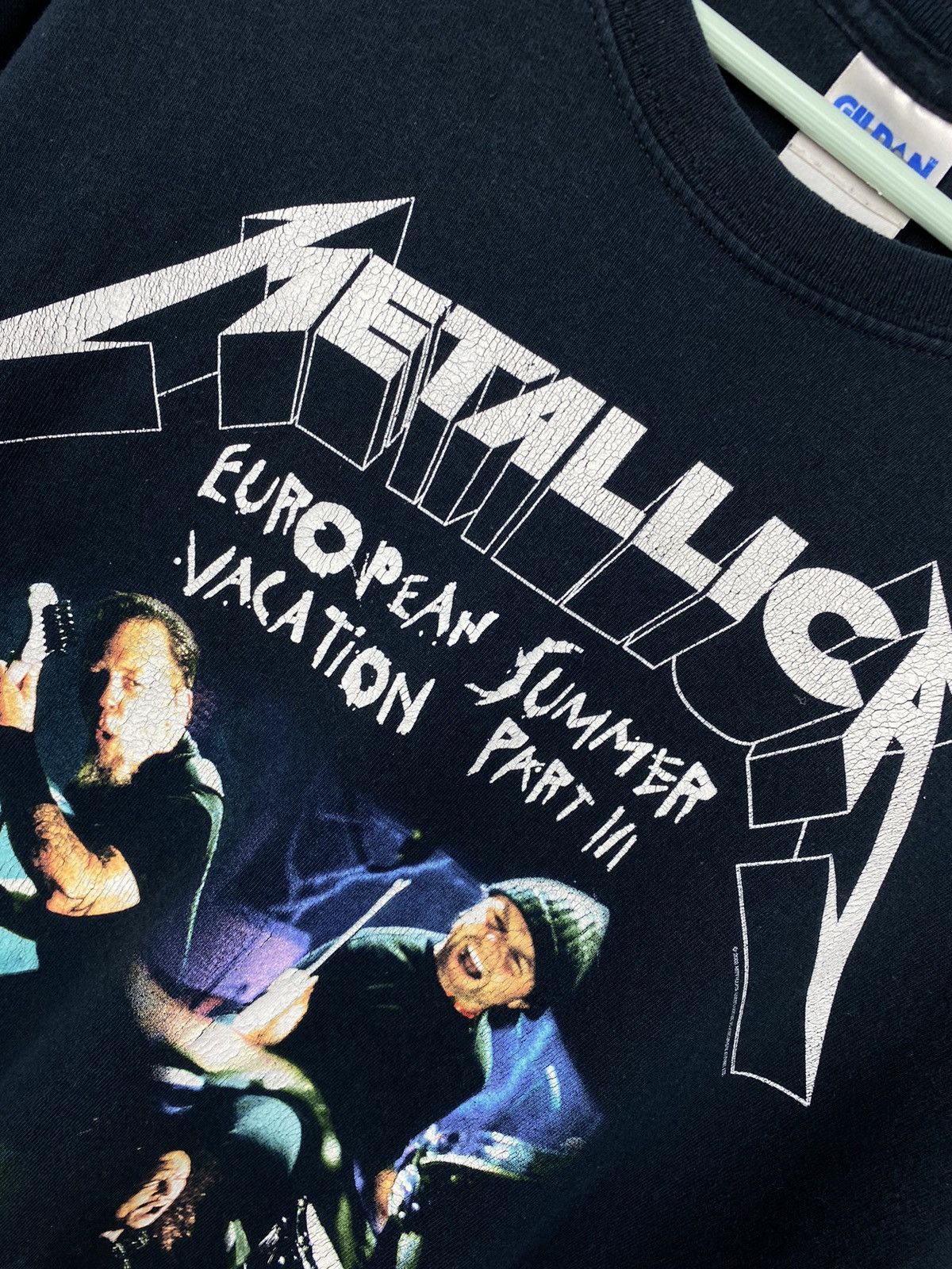 Band Tees Y2K Metallica 2008 T Shirt Tee like Megadeth Rammstein Size US L / EU 52-54 / 3 - 3 Thumbnail