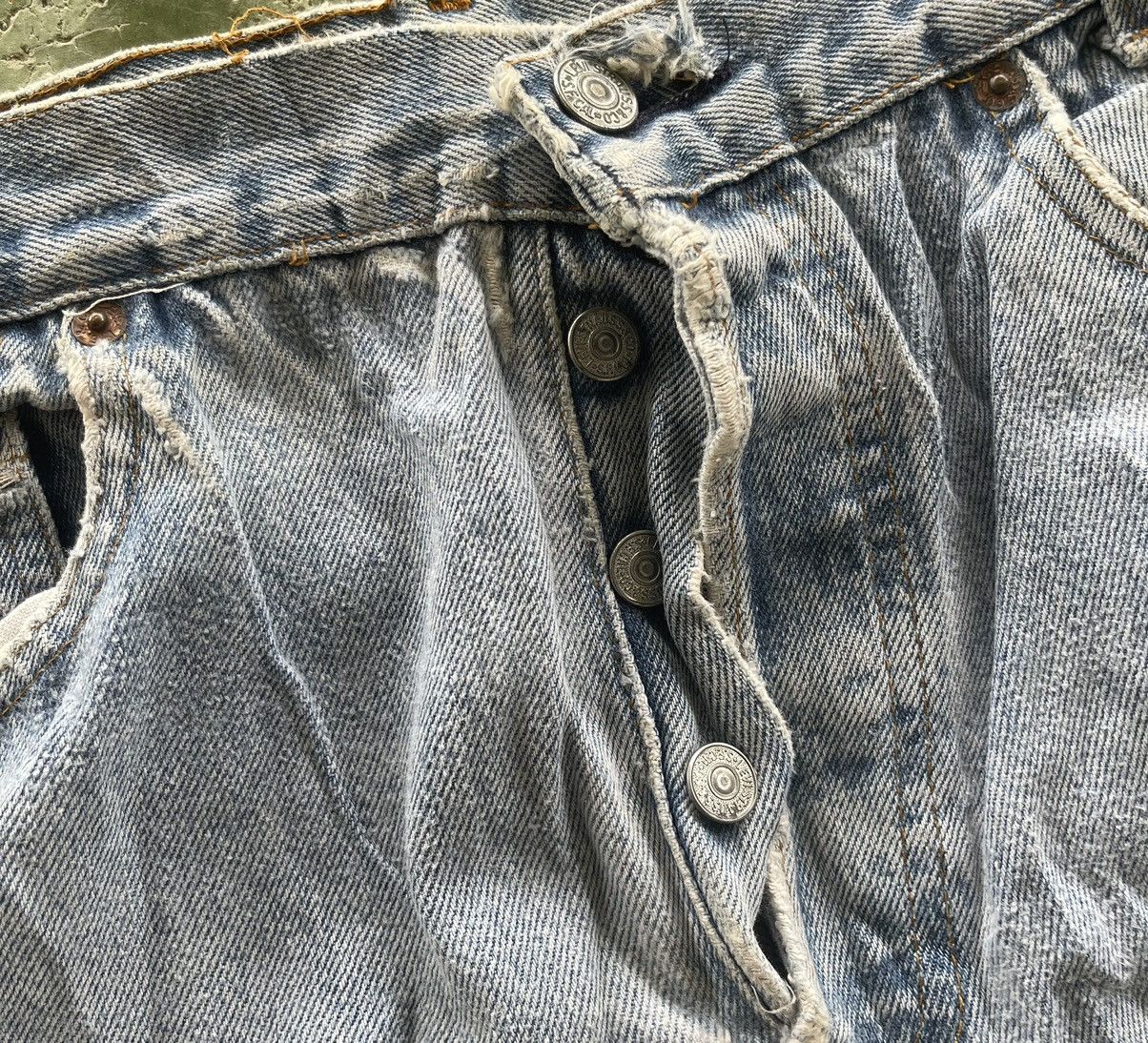Levi's VINTAGE LEVI'S SKIRT JEANS Size 30" / US 8 / IT 44 - 6 Thumbnail