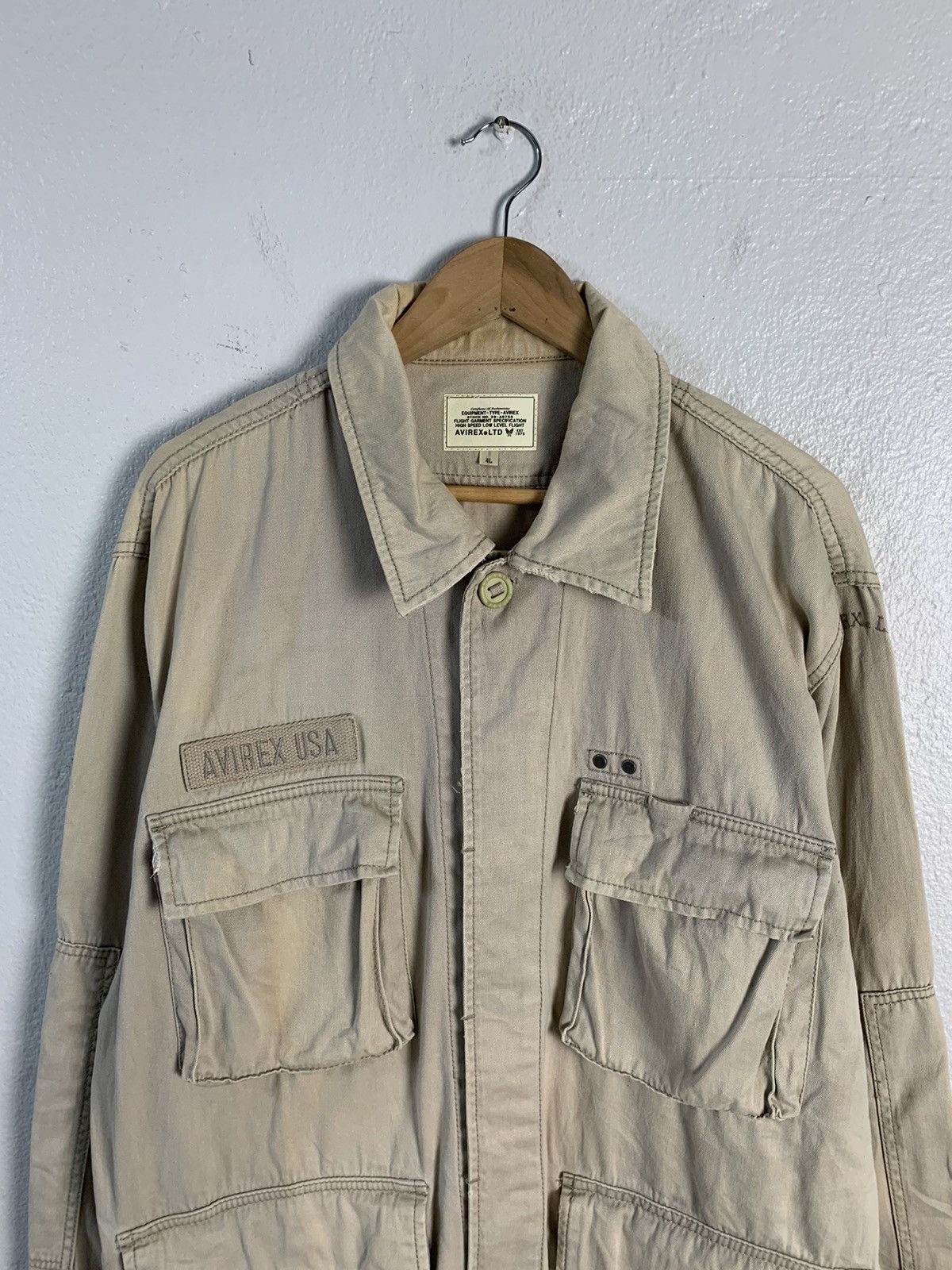 Avirex Avirex Multipocket Military Jacket Size US XL / EU 56 / 4 - 4 Thumbnail