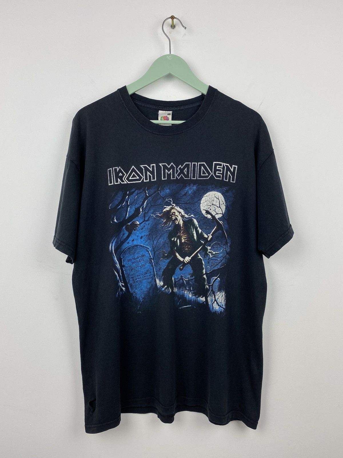 Band Tees Y2K Iron Maiden 2007 T Shirt Tee Metallica Slayer Pantera Size US L / EU 52-54 / 3 - 1 Thumbnail