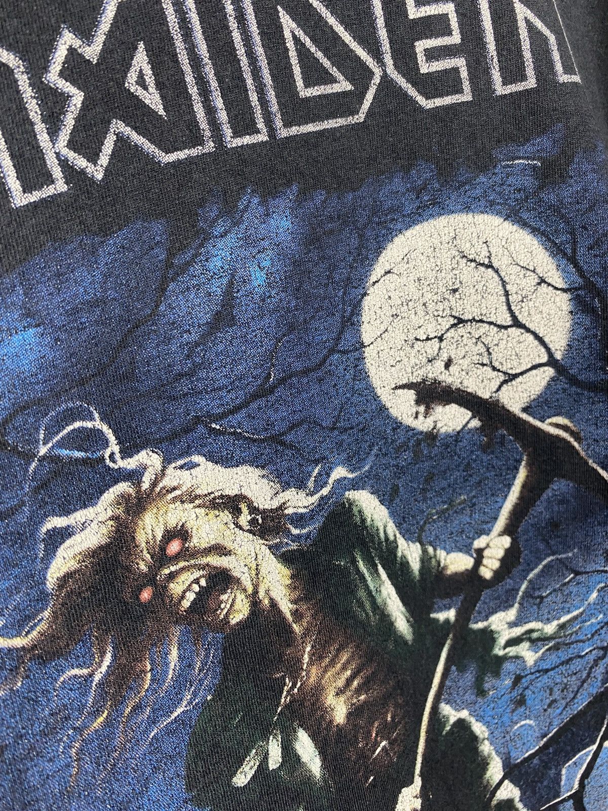 Band Tees Y2K Iron Maiden 2007 T Shirt Tee Metallica Slayer Pantera Size US L / EU 52-54 / 3 - 3 Thumbnail