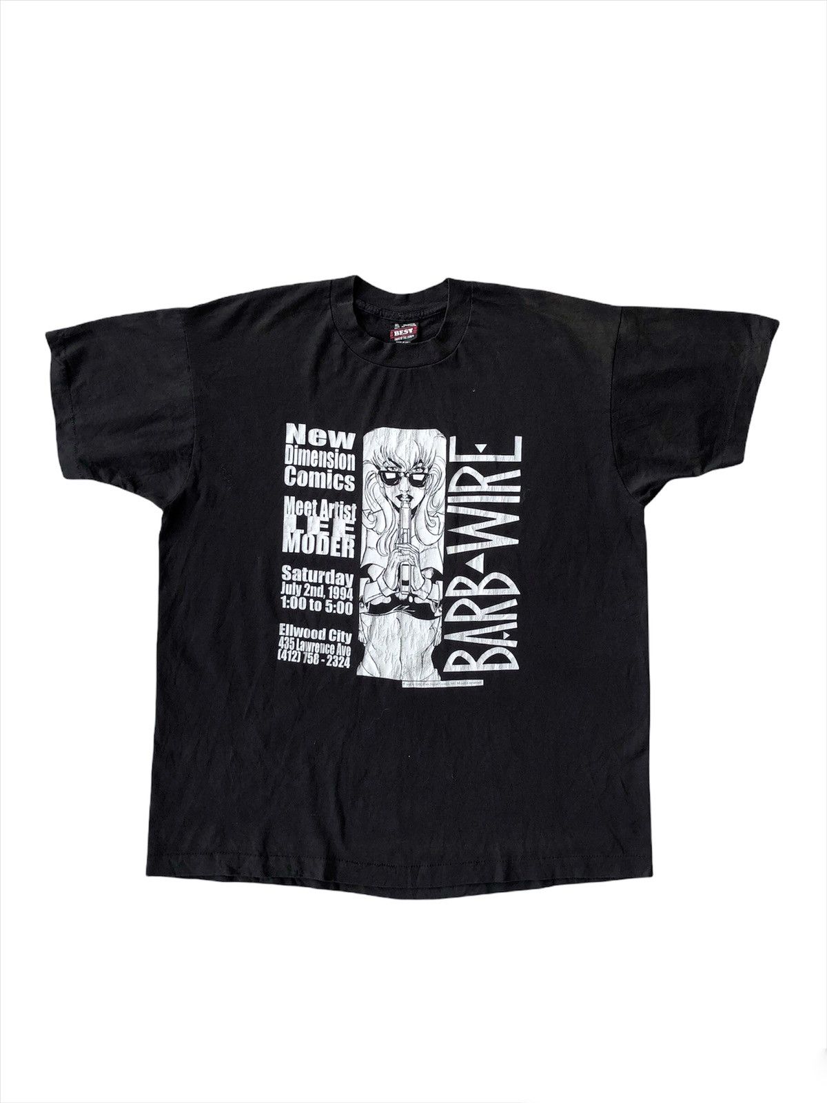 Vintage EXOTIC🔥1992 Barb Wire Dark Horse Comics Character Shirt Size US L / EU 52-54 / 3 - 1 Thumbnail