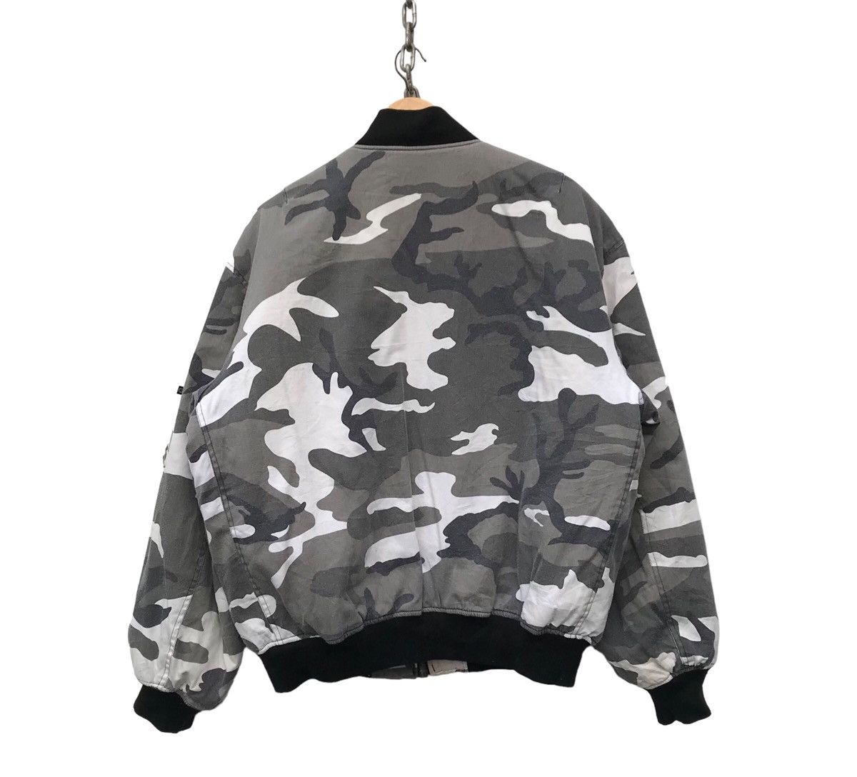 Other Ma 1 Camo Bombers Military Flight Jacket Size US XL / EU 56 / 4 - 12 Thumbnail