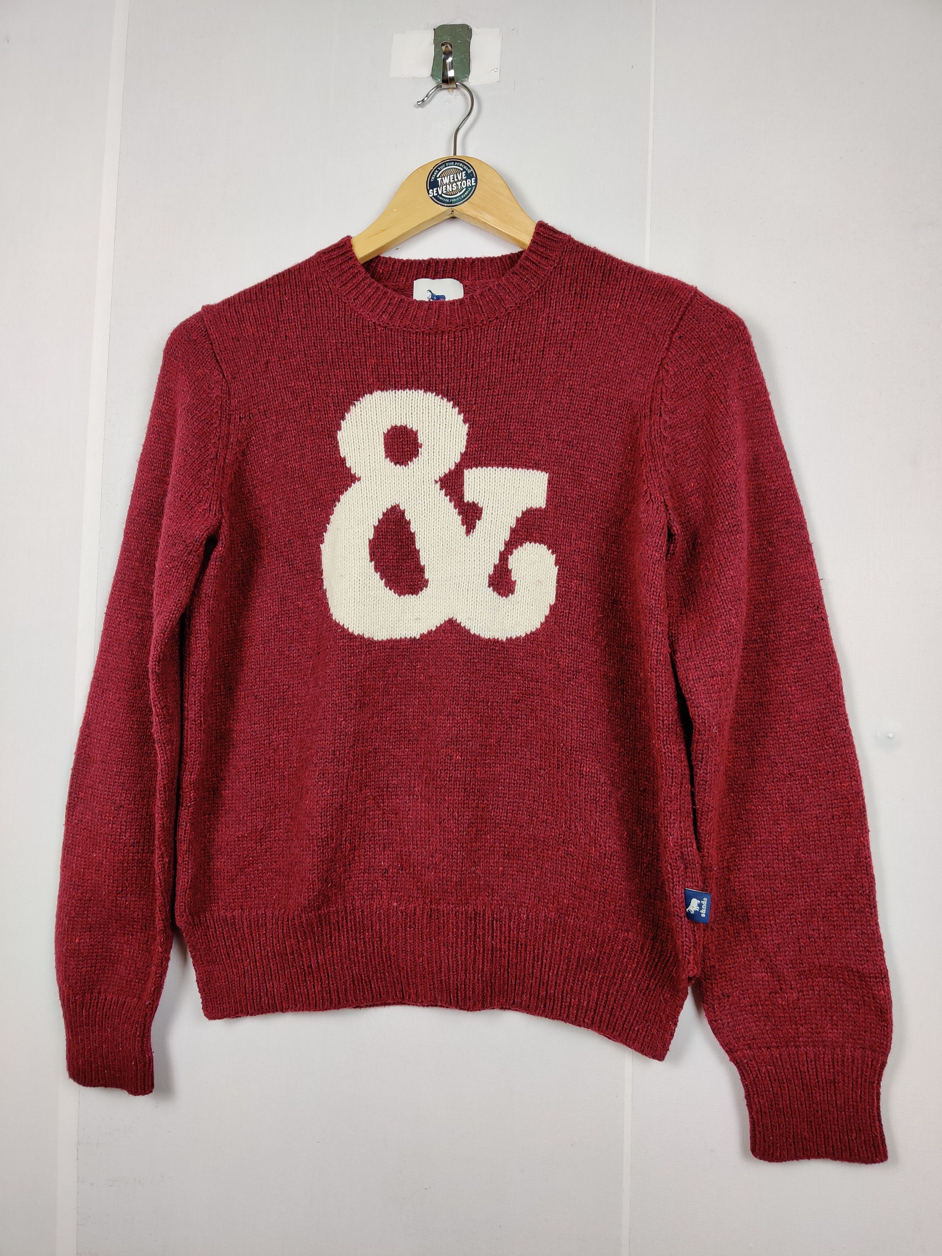 Aran Isles Knitwear Vintage Knitwear Logo Sweater By S&nd Nice Design Size US M / EU 48-50 / 2 - 2 Thumbnail