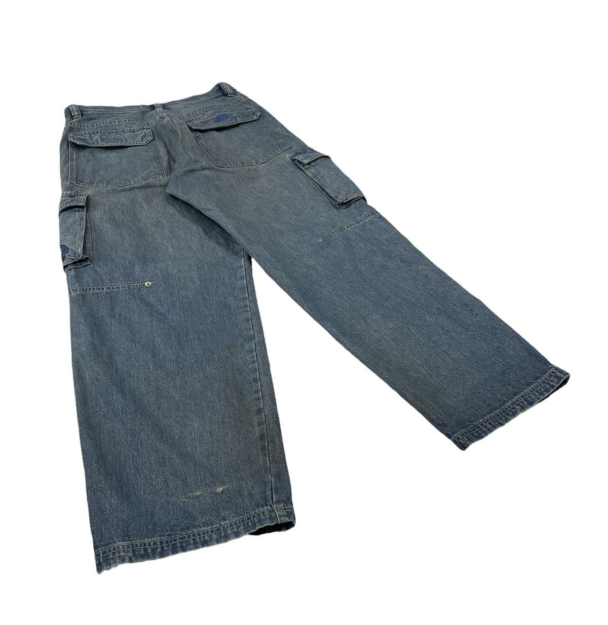 JNCO Vintage Piko Japan Cargo Jeans Baggy Size US 31 - 5 Thumbnail