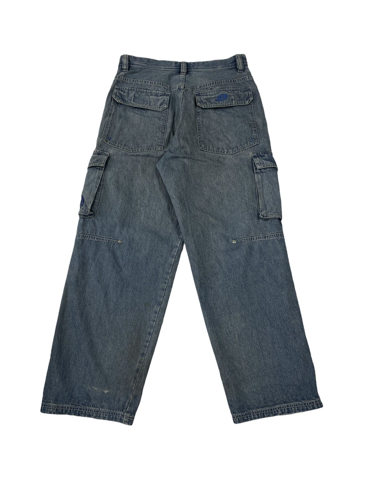 JNCO Vintage Piko Japan Cargo Jeans Baggy Size US 31 - 4 Thumbnail
