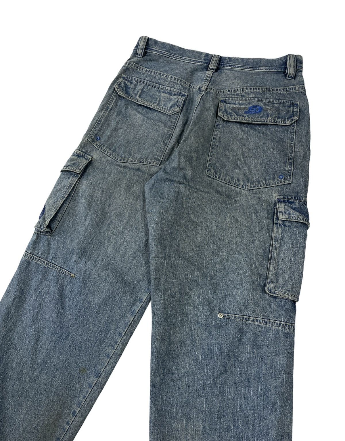 JNCO Vintage Piko Japan Cargo Jeans Baggy Size US 31 - 6 Thumbnail