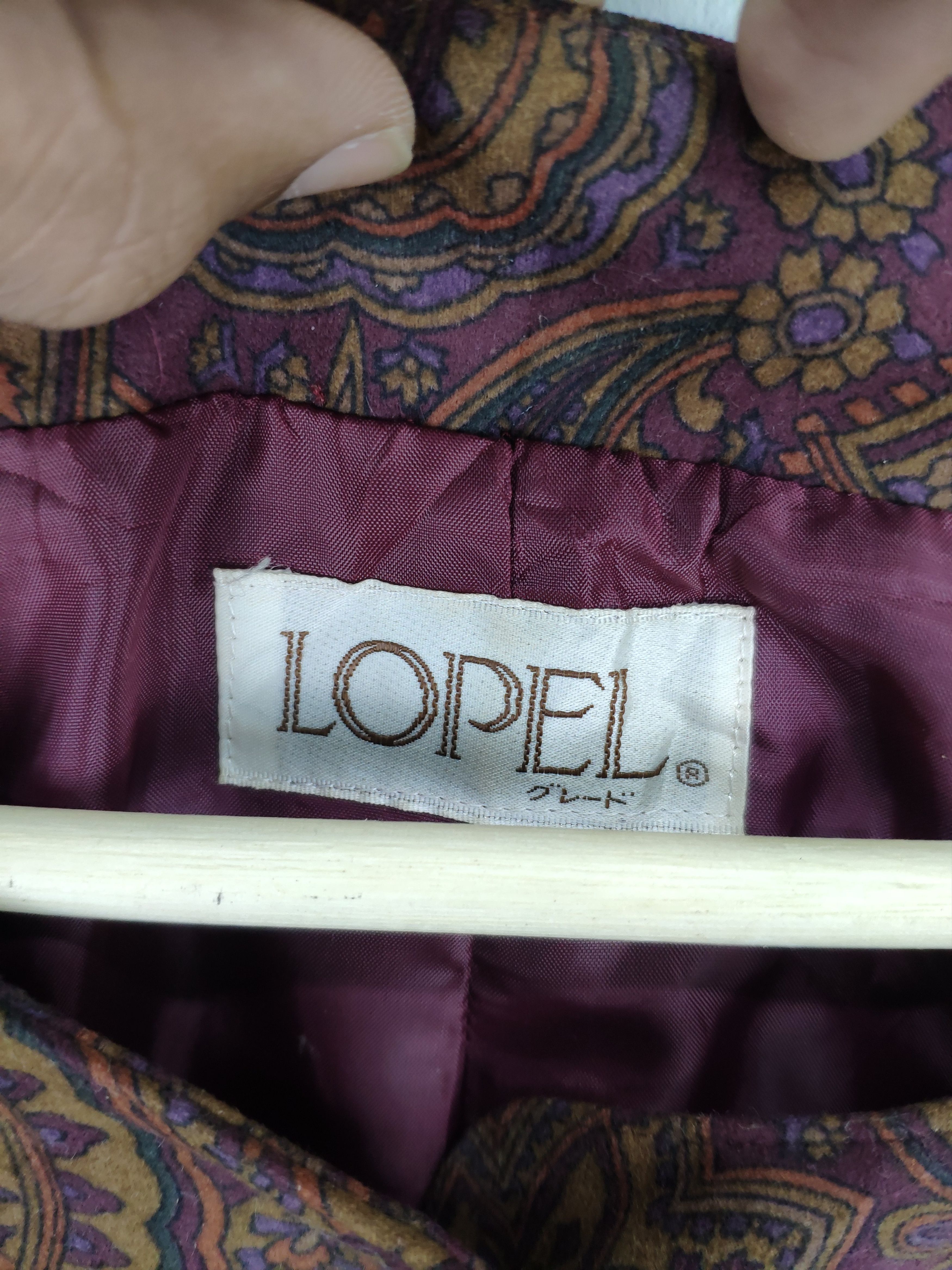 Japanese Brand × Vintage Vintage Japanese Velvet Coat Blazer Jacket Fullprint Size M / US 6-8 / IT 42-44 - 9 Thumbnail