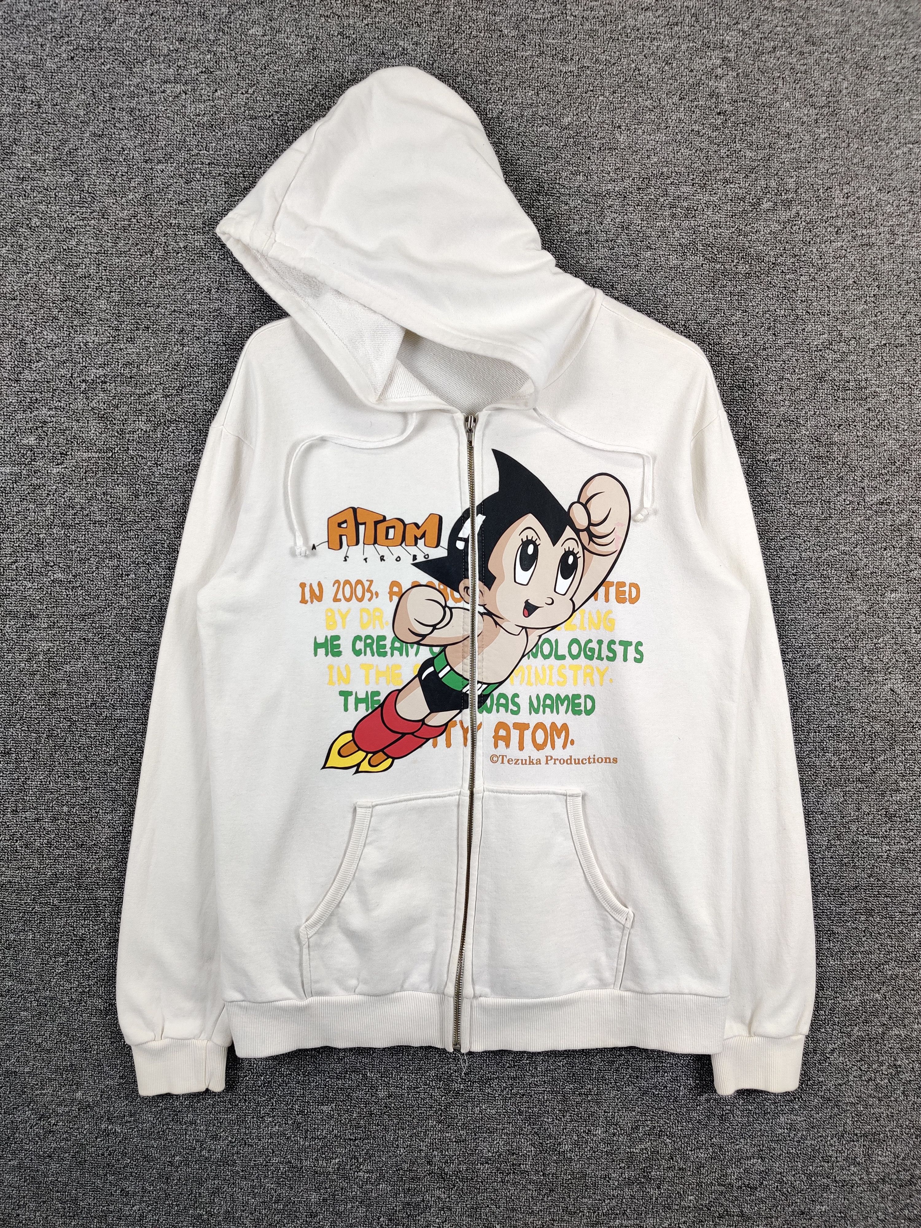Anime Vintage Astro Boy Mighty Atom Tezuka Anime Zipper Hoodie Size US L / EU 52-54 / 3 - 1 Thumbnail