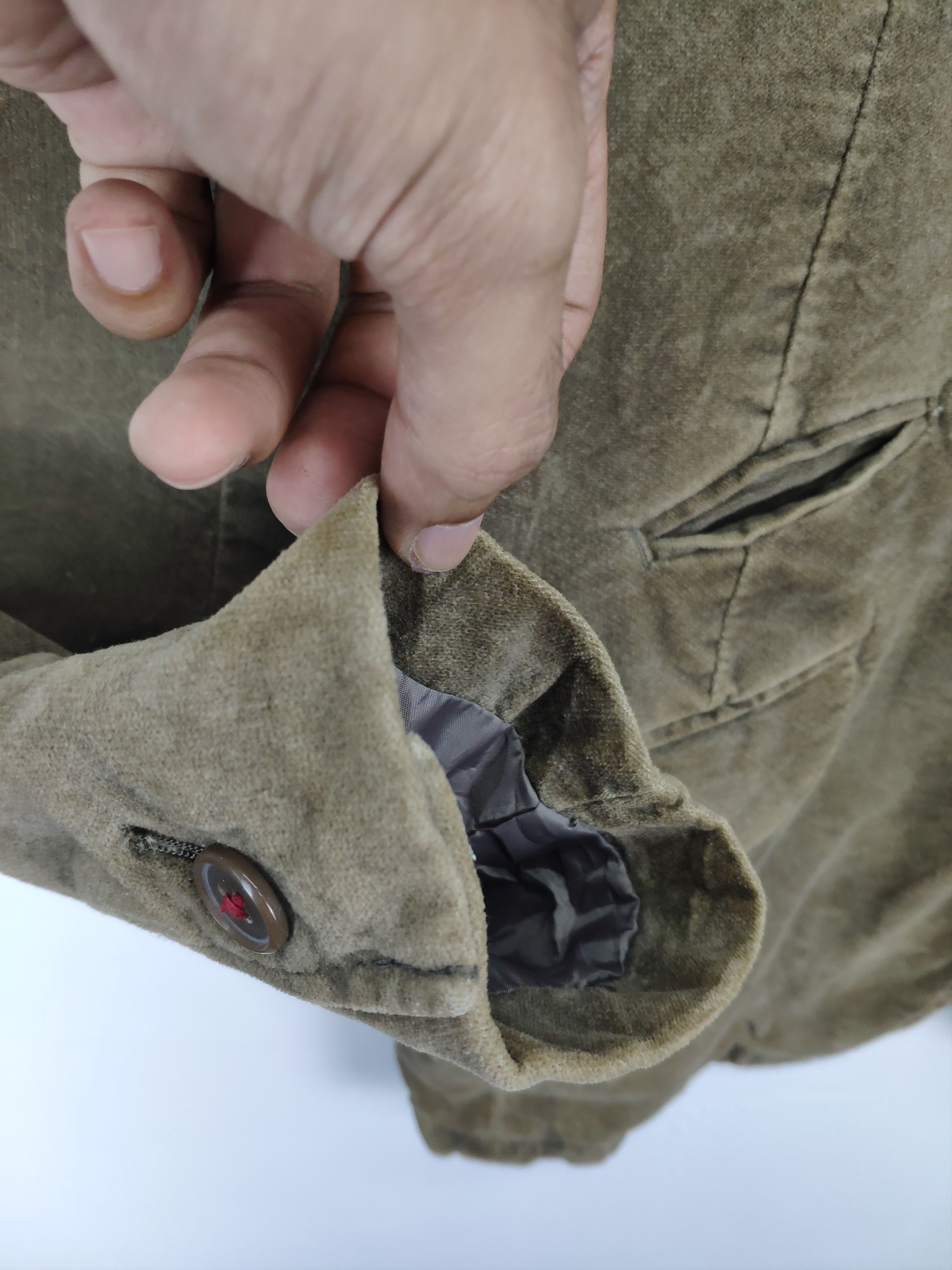 Japanese Brand × Velvet × Vintage Vintage Chore Velvet Jacket Travis Style by BALL Size US M / EU 48-50 / 2 - 5 Thumbnail