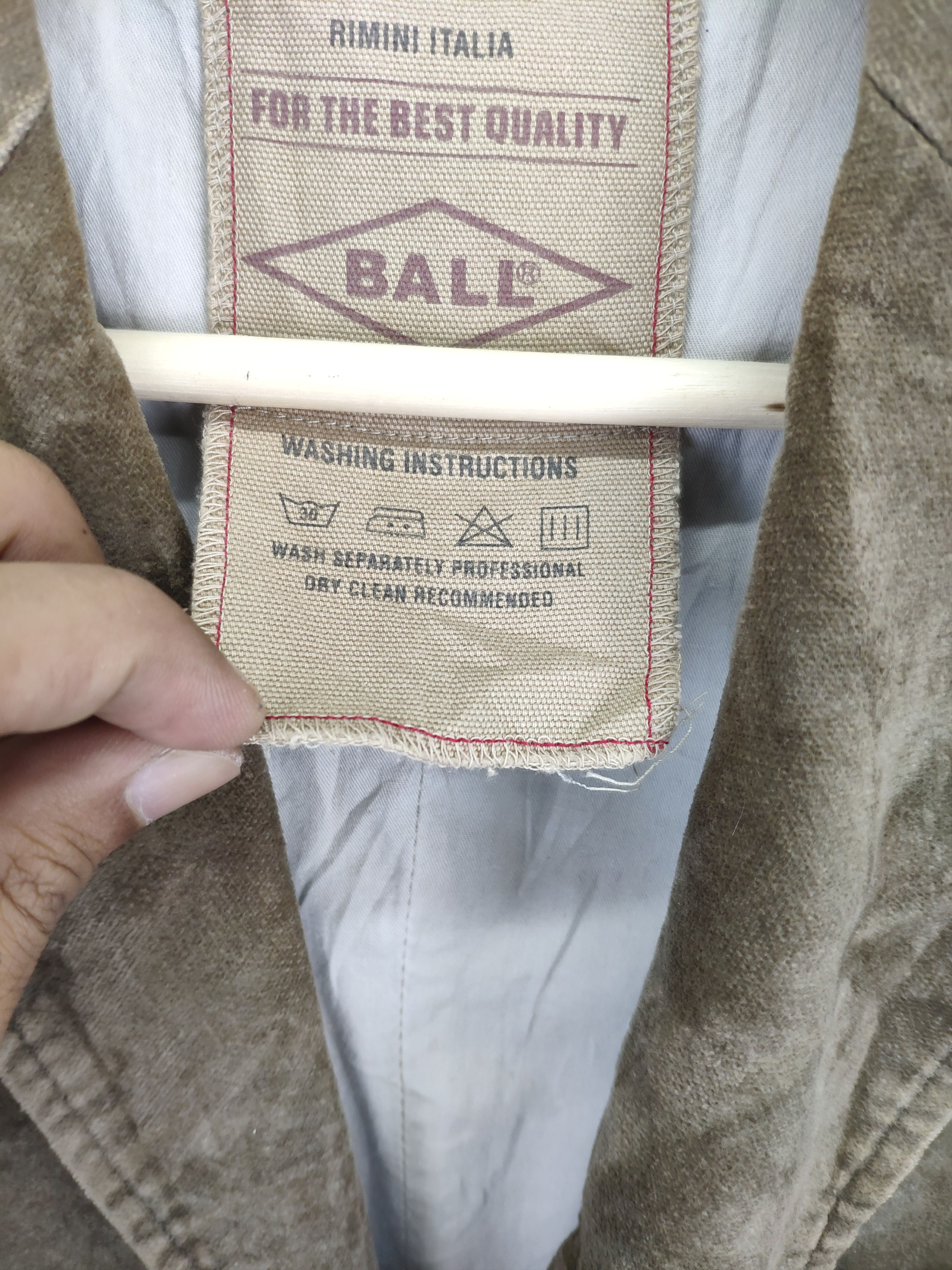Japanese Brand × Velvet × Vintage Vintage Chore Velvet Jacket Travis Style by BALL Size US M / EU 48-50 / 2 - 12 Thumbnail