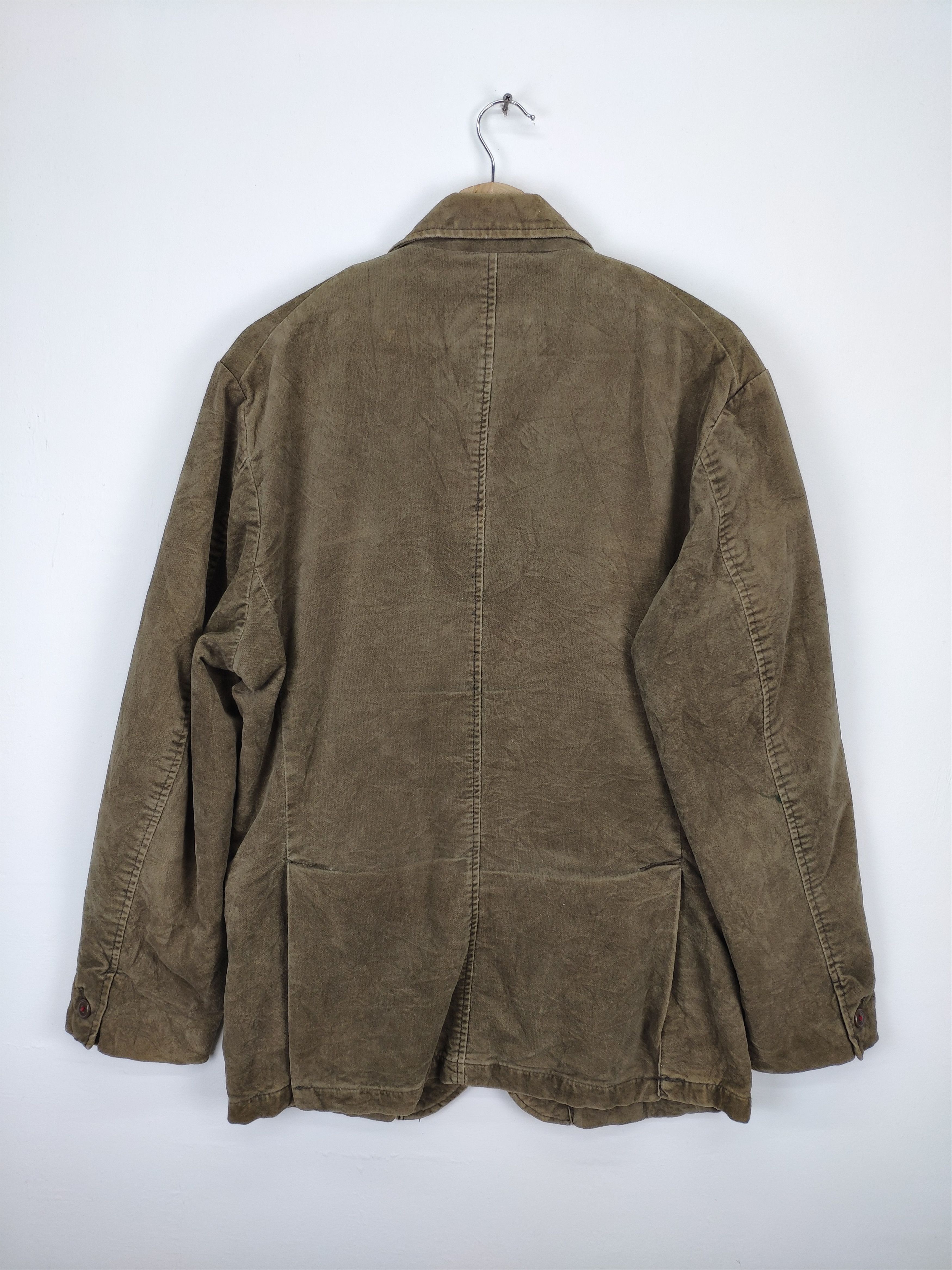 Japanese Brand × Velvet × Vintage Vintage Chore Velvet Jacket Travis Style by BALL Size US M / EU 48-50 / 2 - 14 Thumbnail