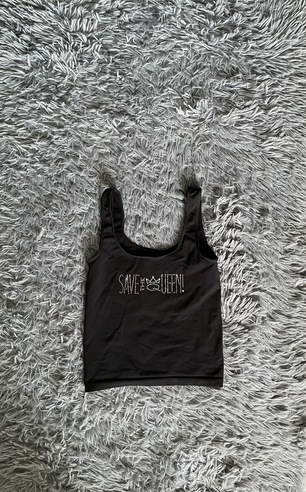 Vintage Save the Queen avant garde gamestones Y2K vintage tank top Size S / US 4 / IT 40 - 1 Thumbnail