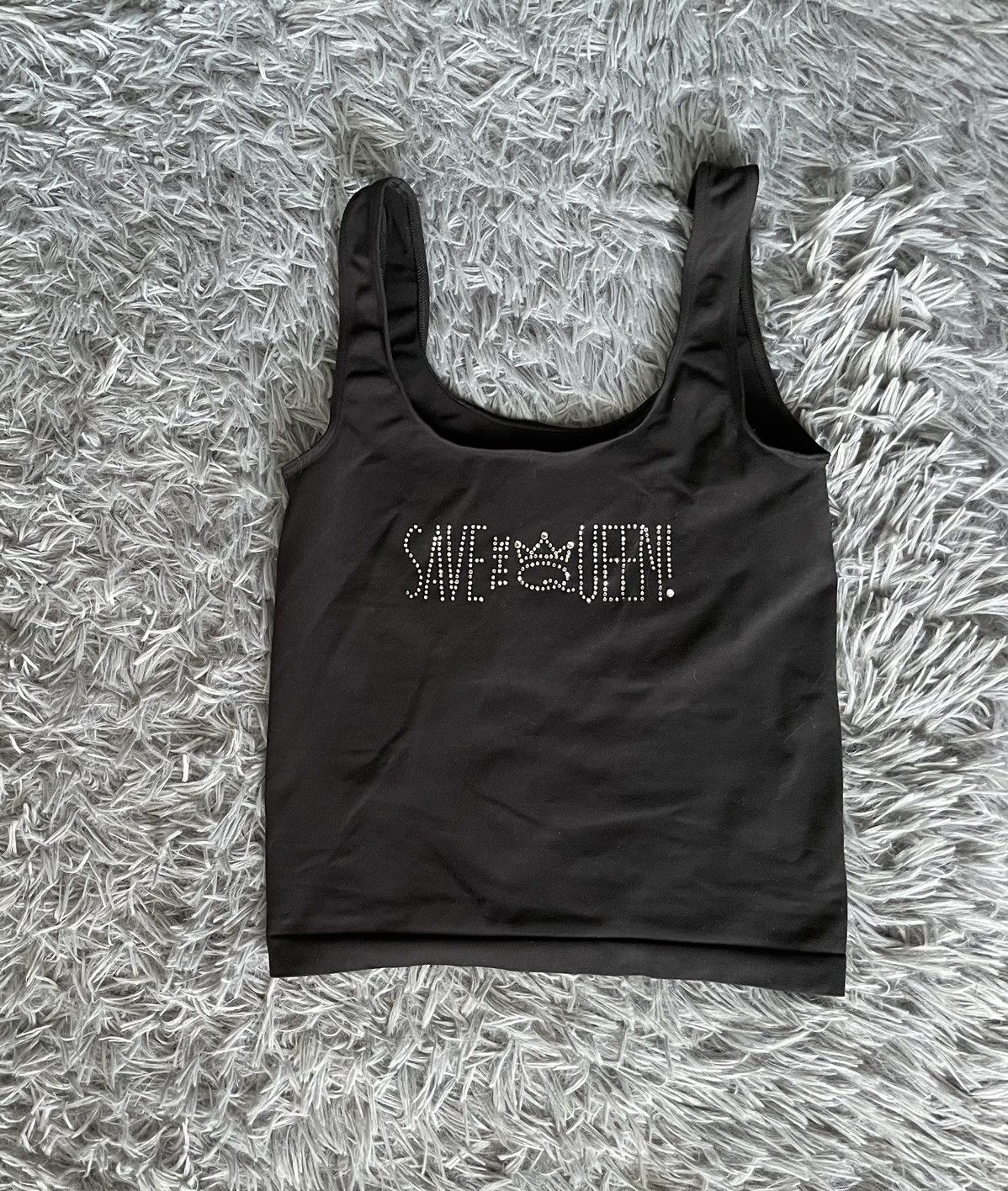 Vintage Save the Queen avant garde gamestones Y2K vintage tank top Size S / US 4 / IT 40 - 2 Thumbnail