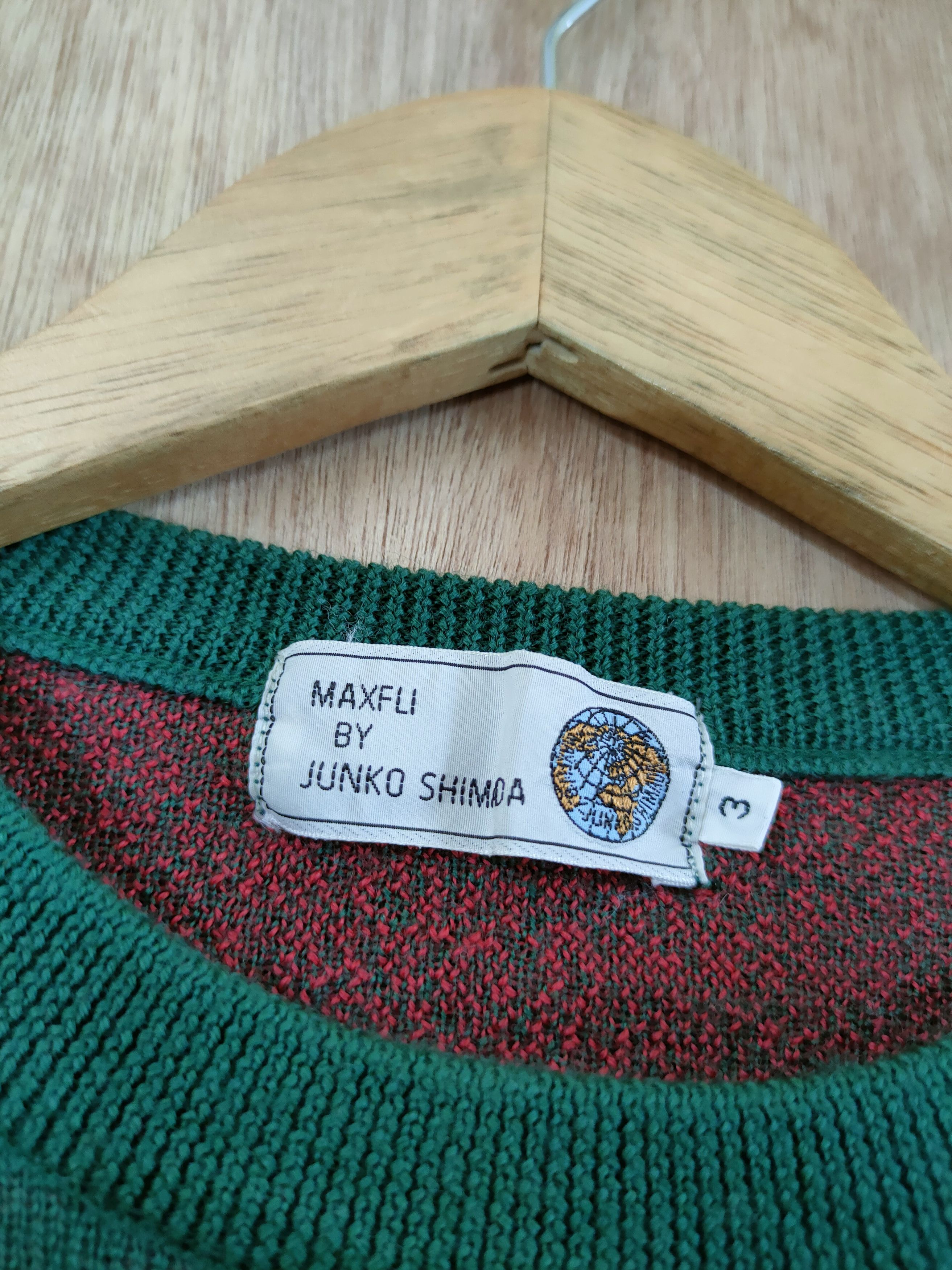 Junko Shimada Junko Shimada knitwear sweatshirt vintage green #46-566DLL Size S / US 4 / IT 40 - 5 Thumbnail