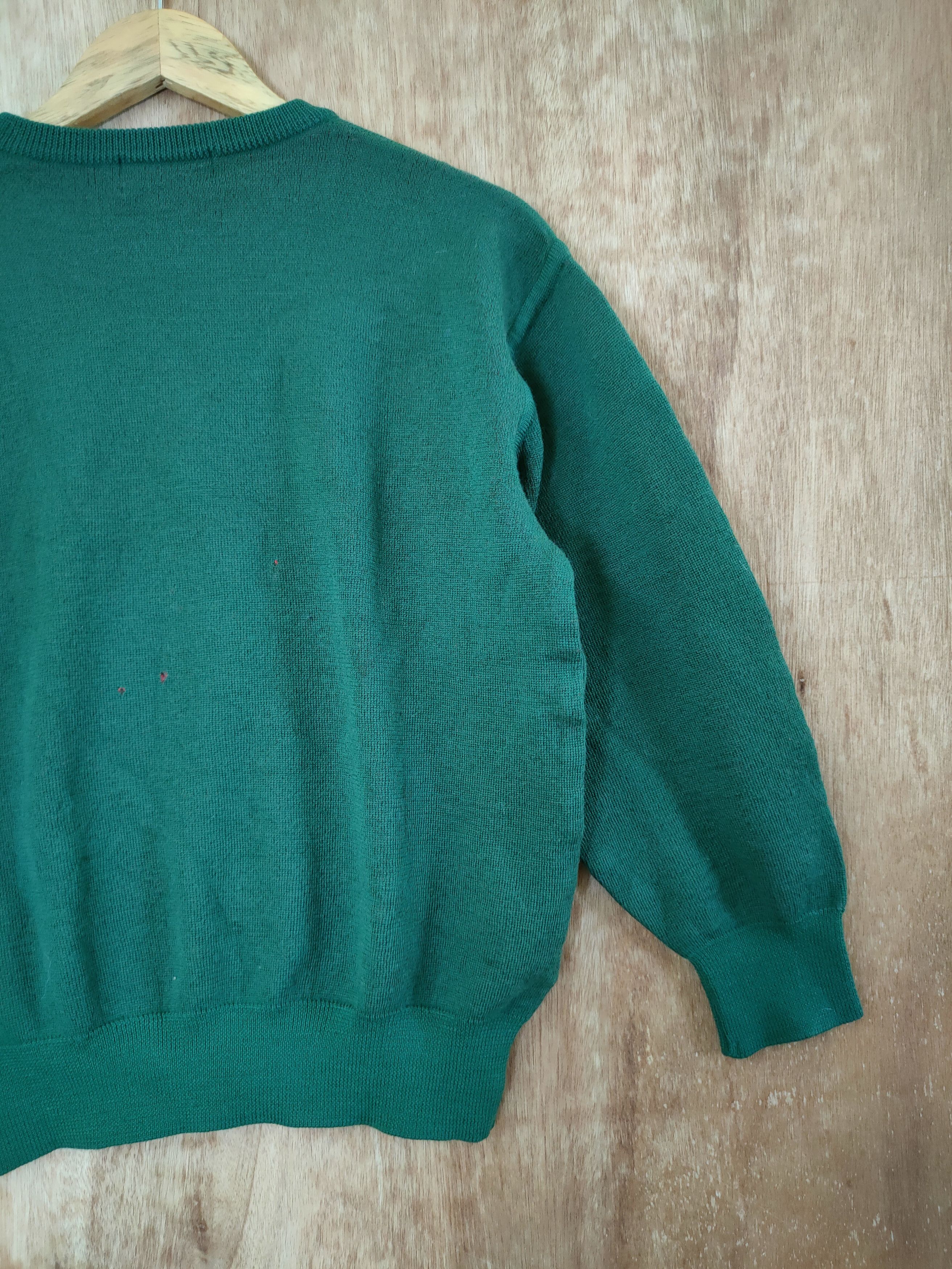 Junko Shimada Junko Shimada knitwear sweatshirt vintage green #46-566DLL Size S / US 4 / IT 40 - 9 Thumbnail