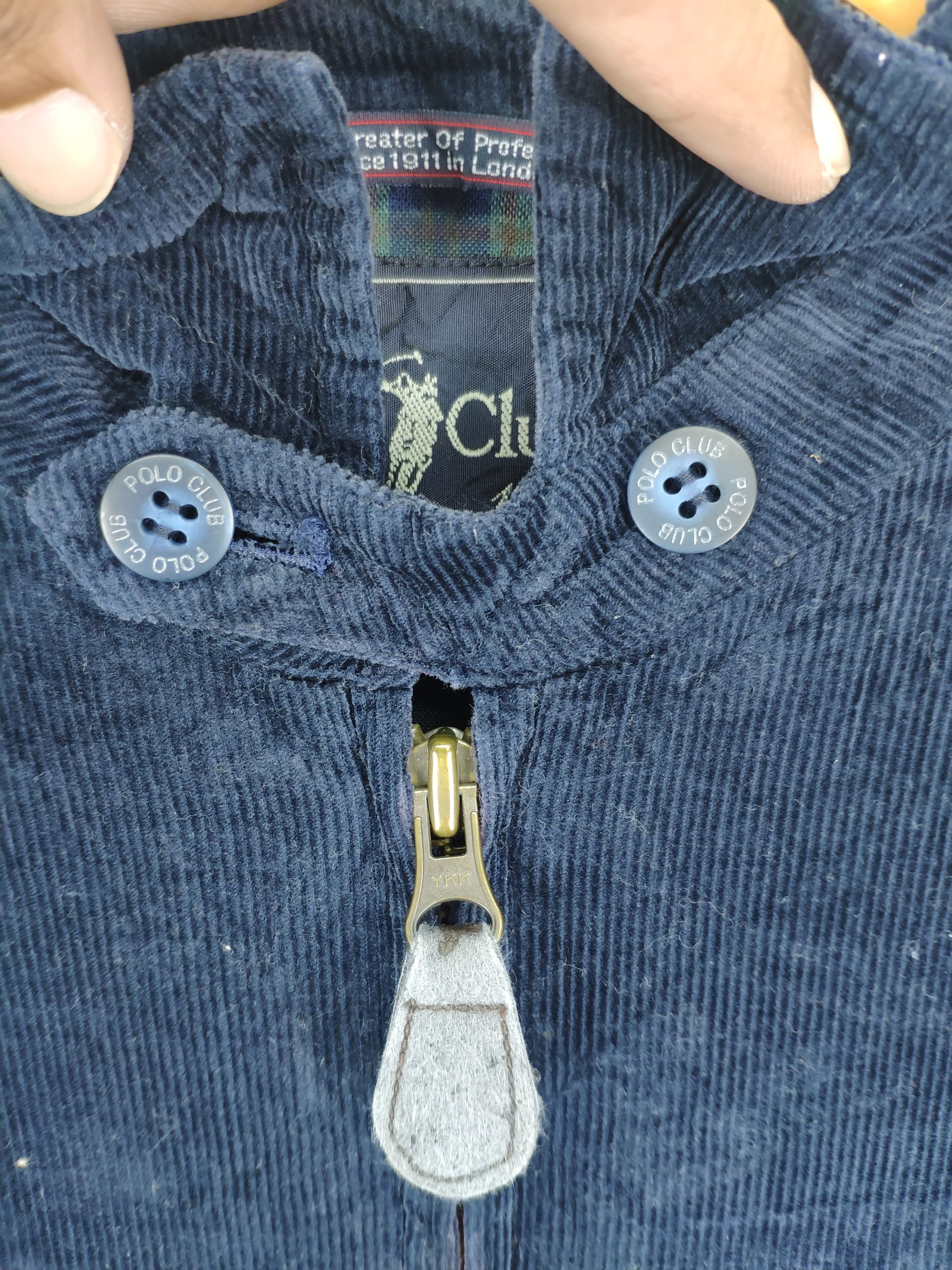 Beverly Hills Polo Club × Vintage Vintage Polo Club Corduroy Jacket Zip Up Size US XL / EU 56 / 4 - 10 Thumbnail
