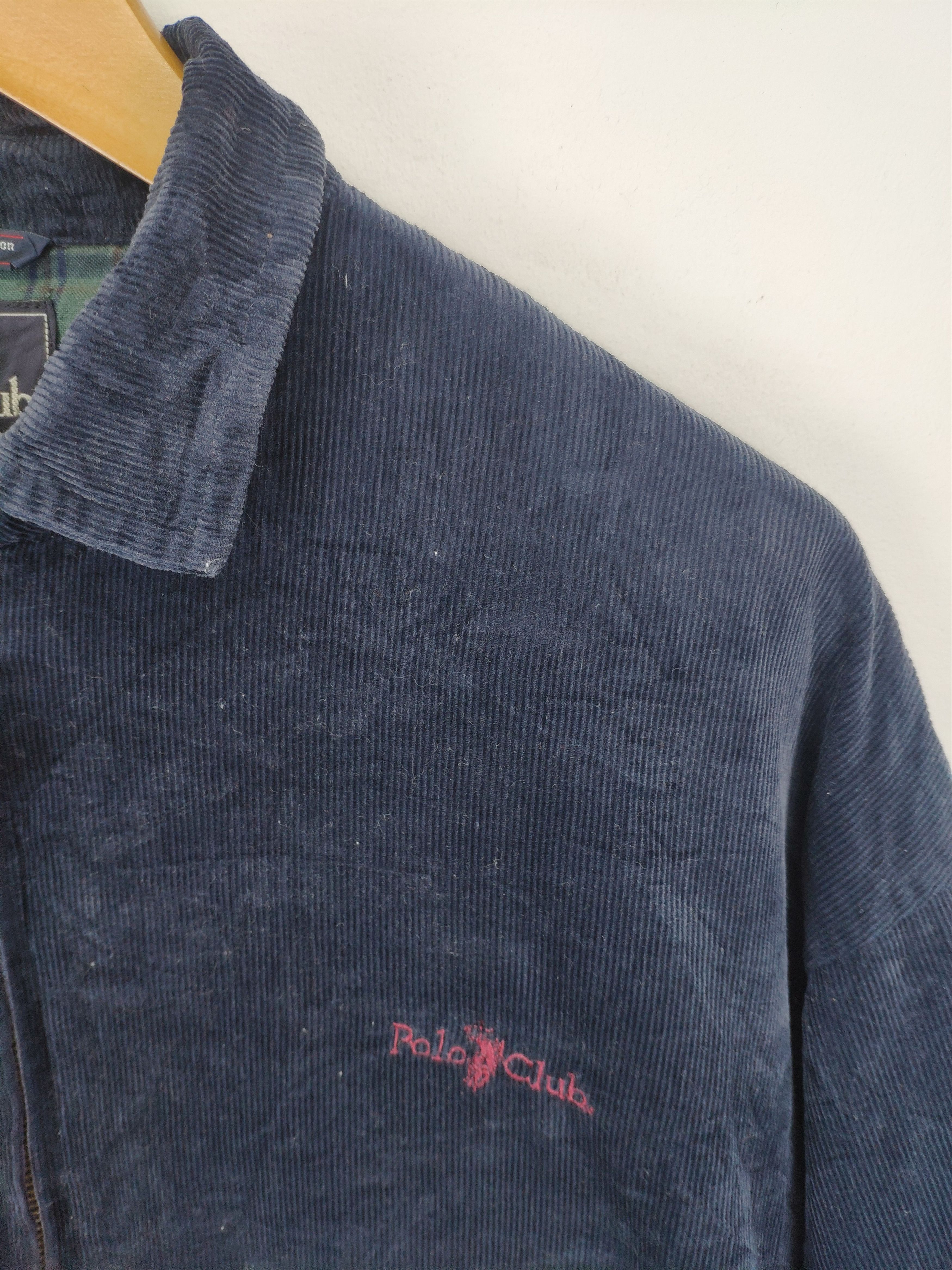 Beverly Hills Polo Club × Vintage Vintage Polo Club Corduroy Jacket Zip Up Size US XL / EU 56 / 4 - 8 Thumbnail