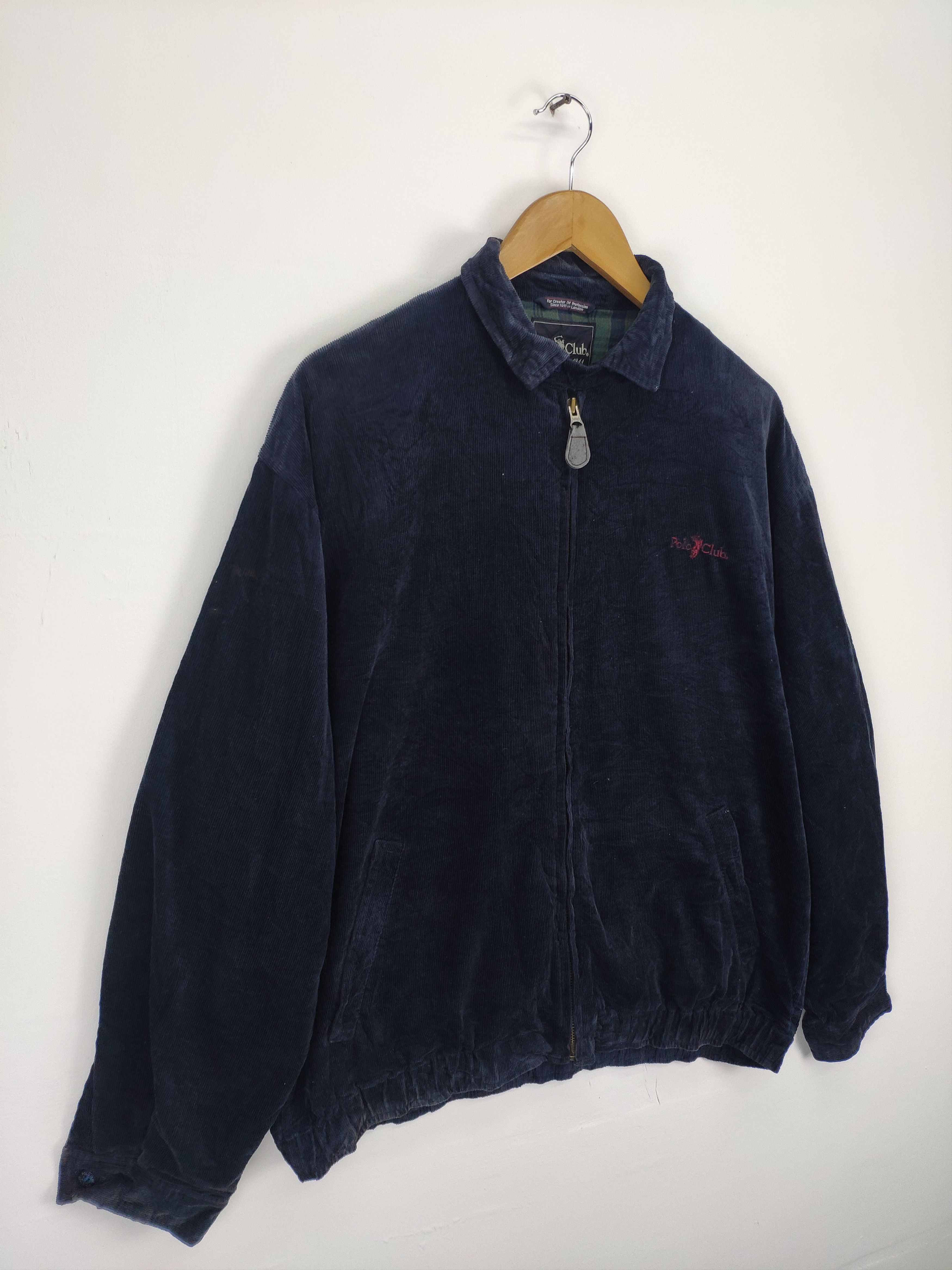 Beverly Hills Polo Club × Vintage Vintage Polo Club Corduroy Jacket Zip Up Size US XL / EU 56 / 4 - 3 Thumbnail