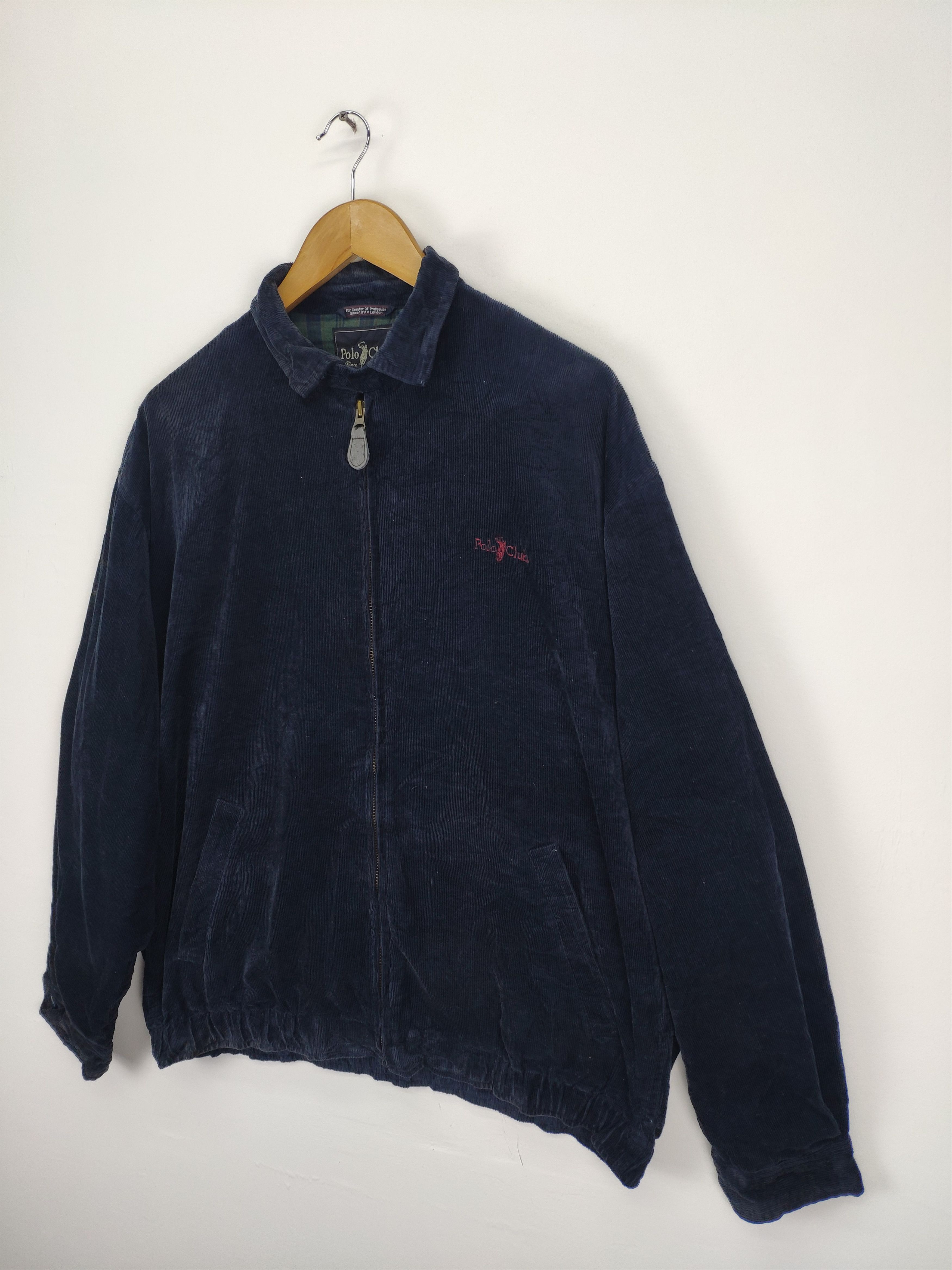 Beverly Hills Polo Club × Vintage Vintage Polo Club Corduroy Jacket Zip Up Size US XL / EU 56 / 4 - 2 Thumbnail
