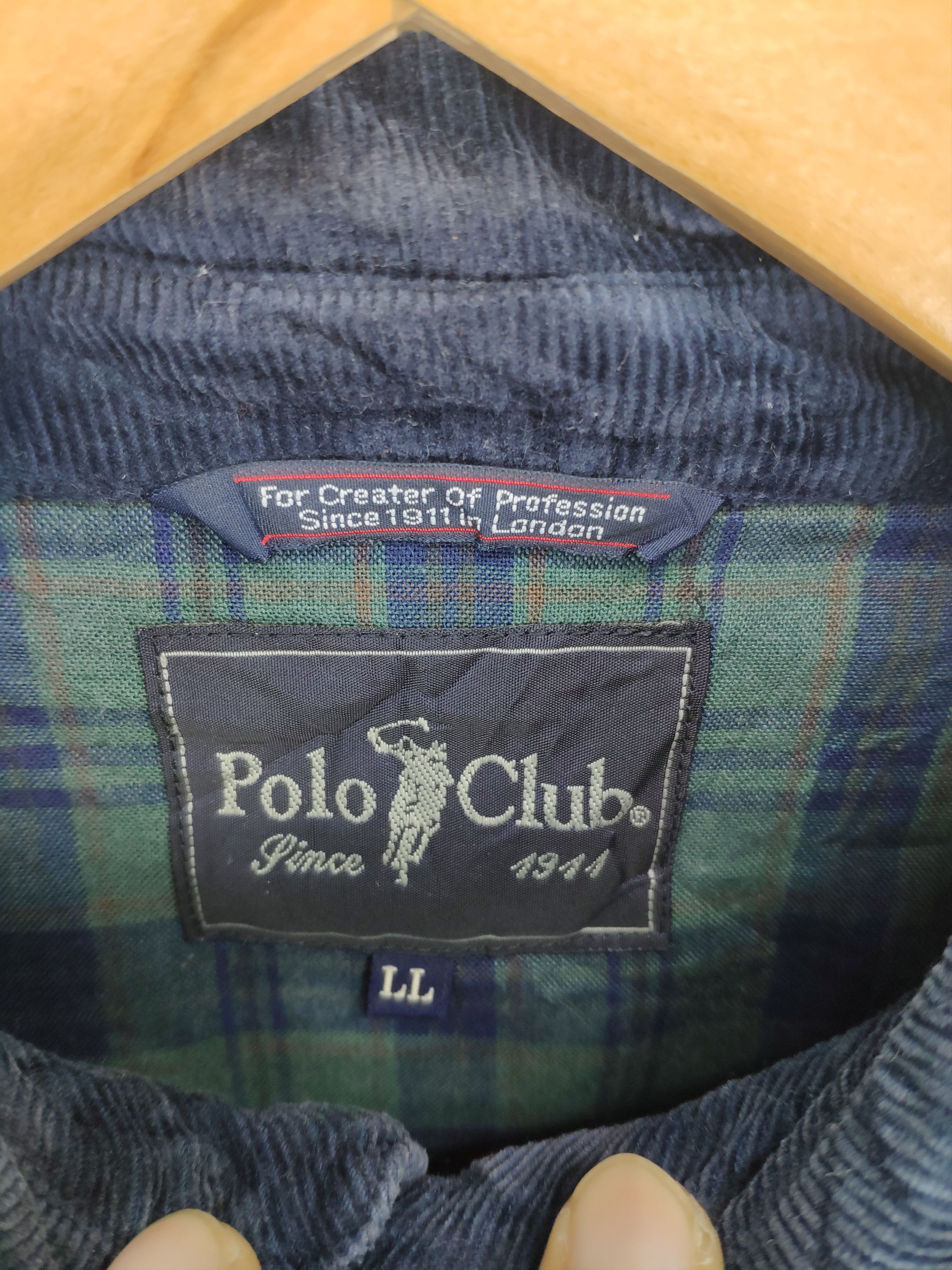 Beverly Hills Polo Club × Vintage Vintage Polo Club Corduroy Jacket Zip Up Size US XL / EU 56 / 4 - 12 Thumbnail