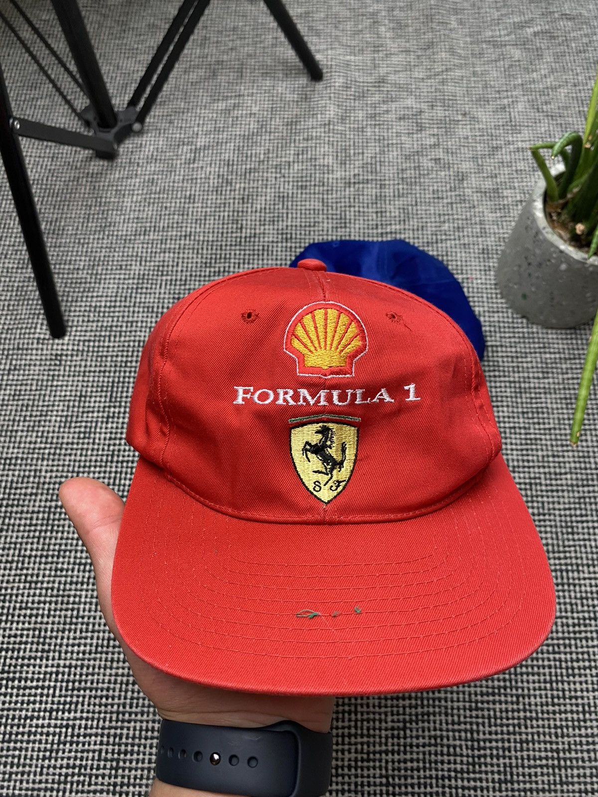 Ferrari × Malcolm McLaren × Vintage Cap x2 vintage Ferarri shell formula 1 Size ONE SIZE - 2 Thumbnail