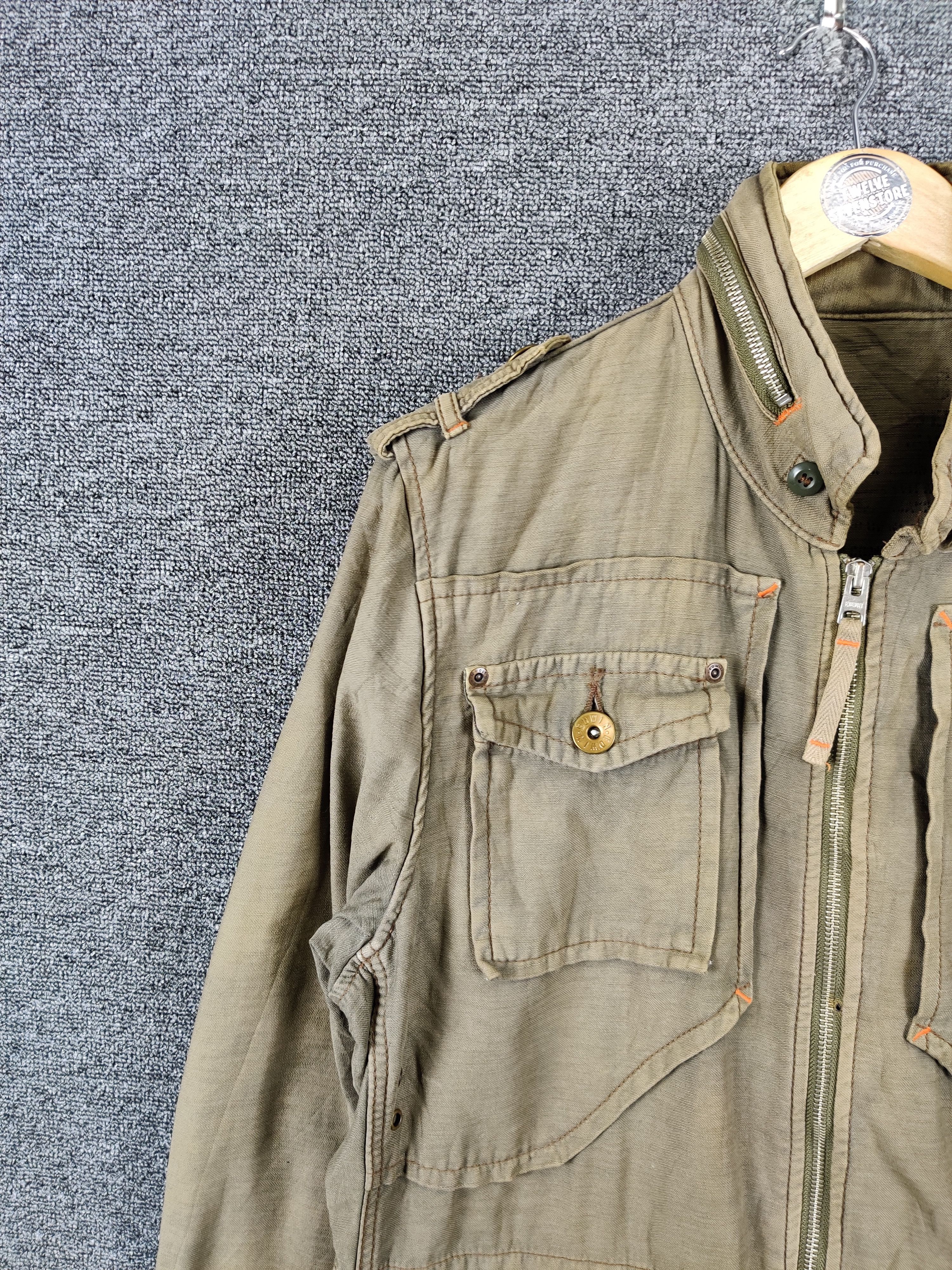 Edwin Vintage Edwin M65 Field Military Jacket Size US XL / EU 56 / 4 - 8 Thumbnail