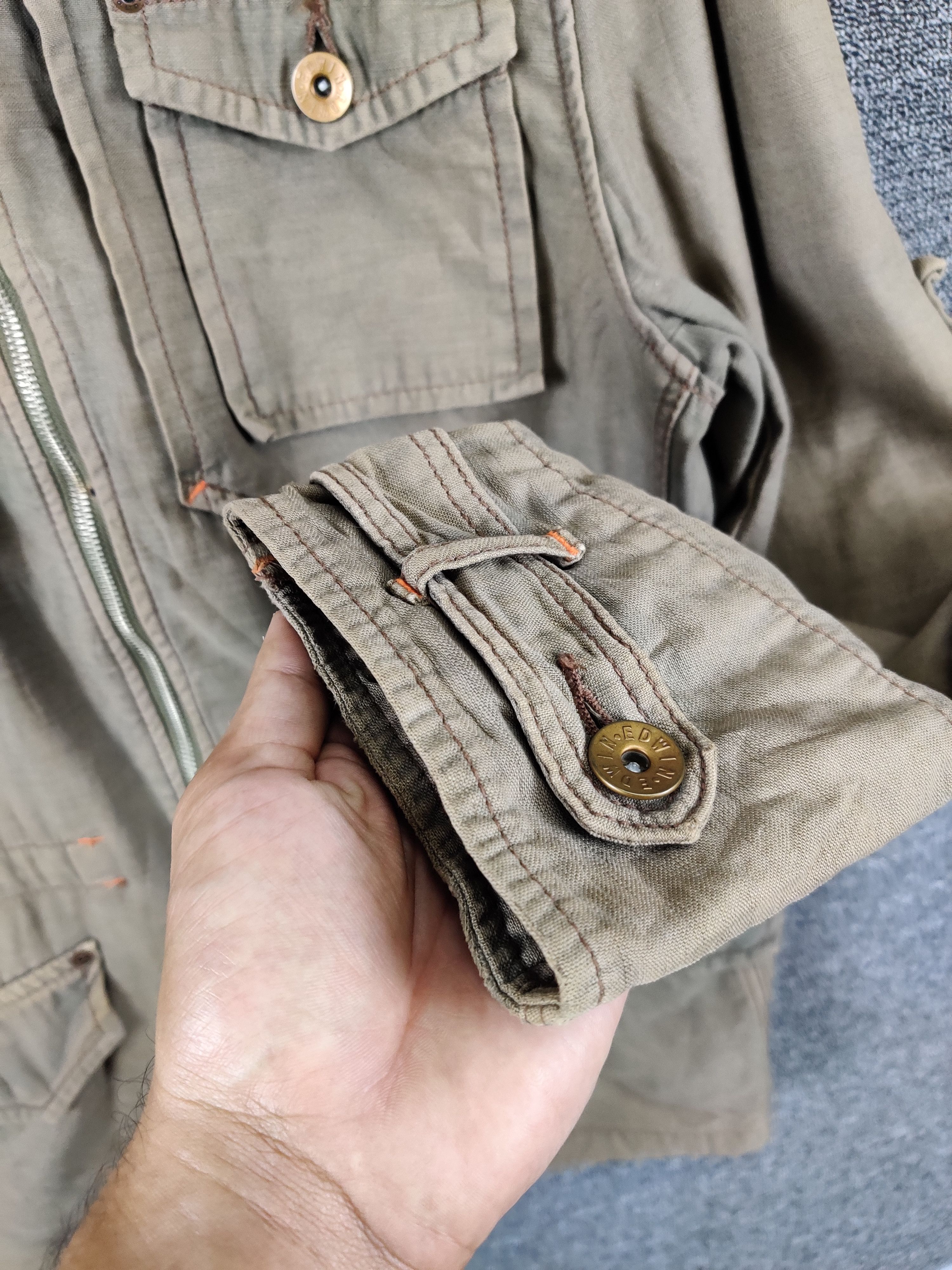 Edwin Vintage Edwin M65 Field Military Jacket Size US XL / EU 56 / 4 - 10 Thumbnail