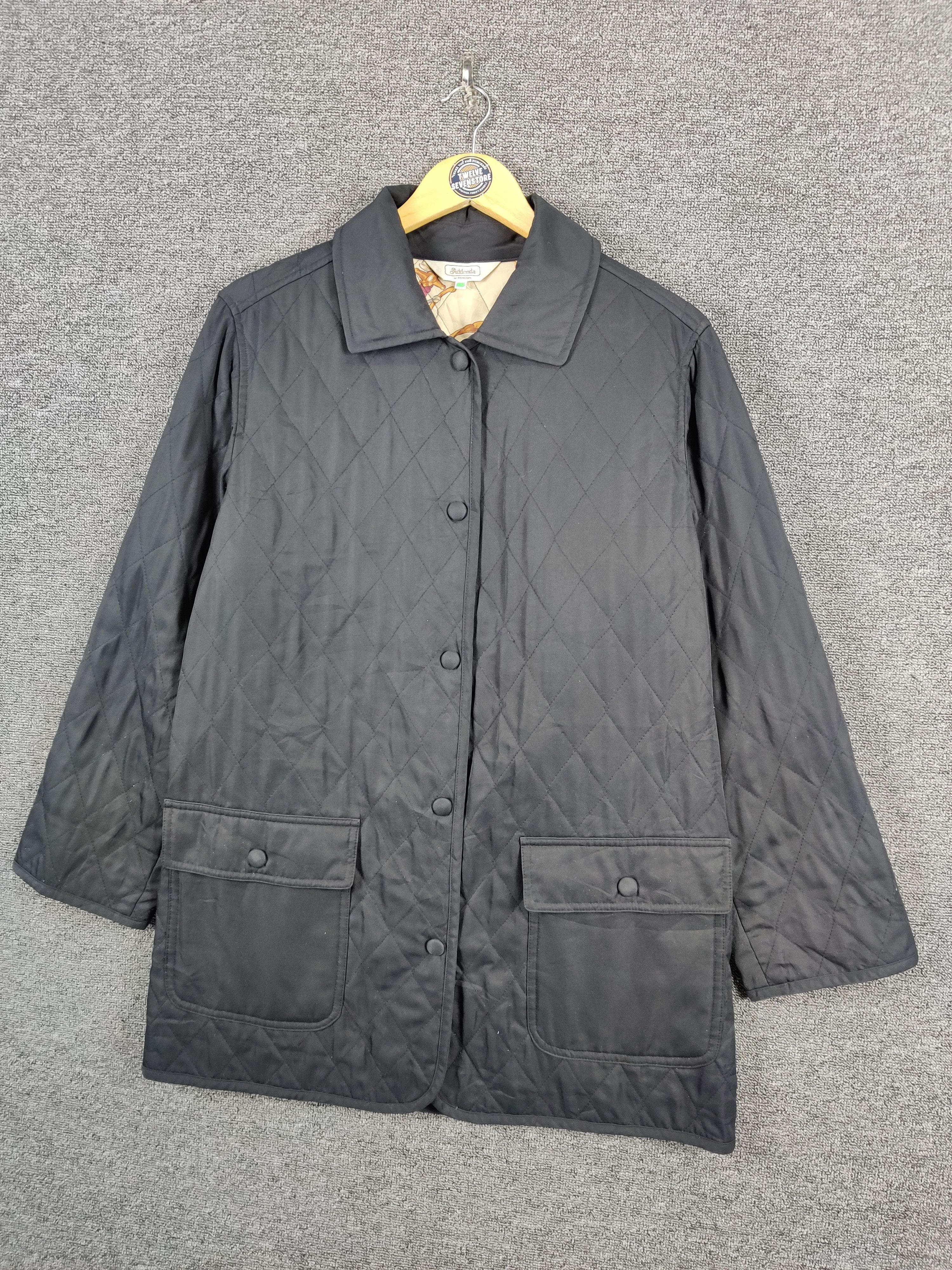 Japanese Brand Vintage Addenda Quilted Jacket Nice Design Size US XXL / EU 58 / 5 - 2 Thumbnail