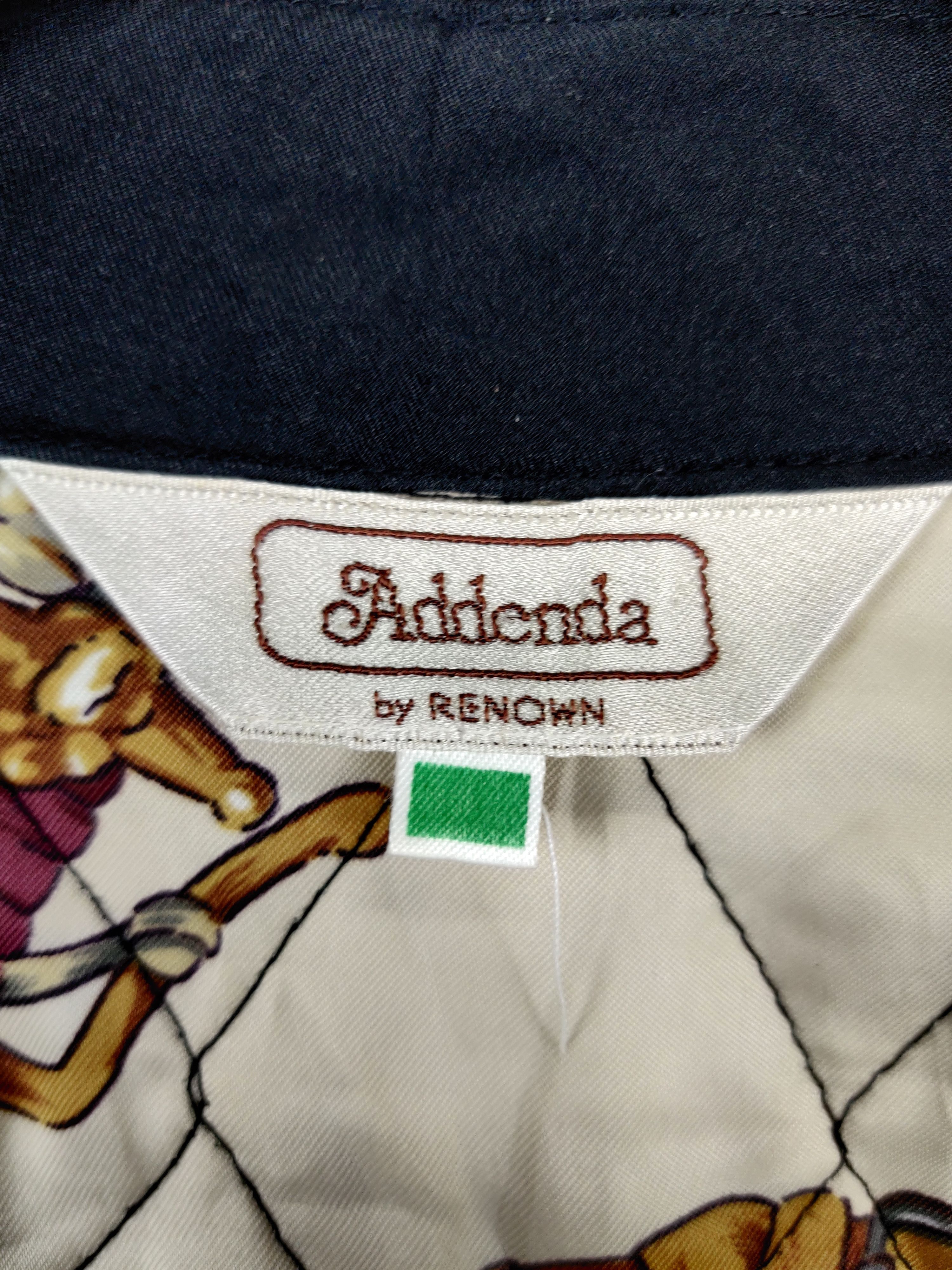 Japanese Brand Vintage Addenda Quilted Jacket Nice Design Size US XXL / EU 58 / 5 - 8 Thumbnail