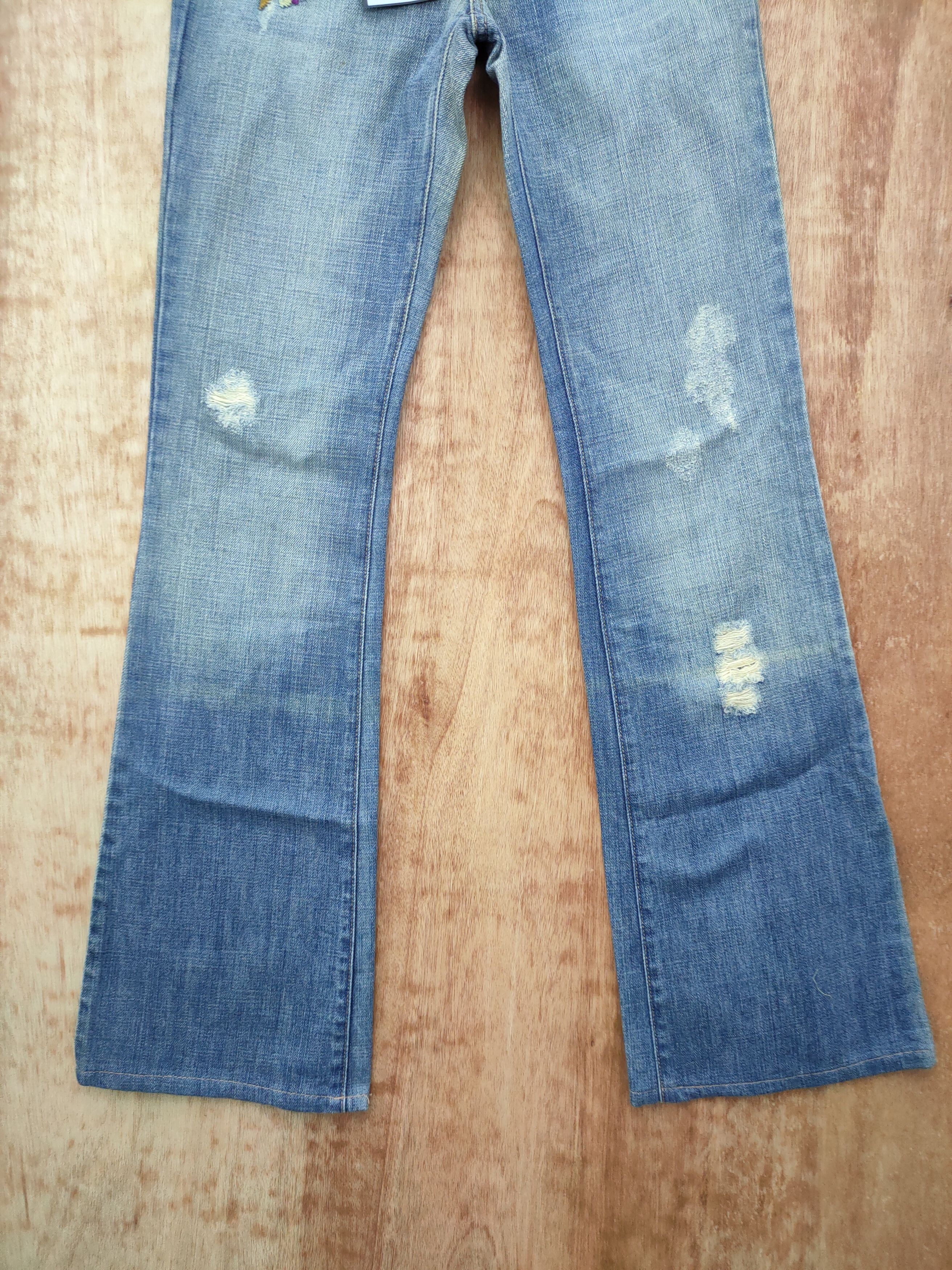 Joe's DL joe's jeans Bootcut art embroidered denim pants #46-010 Size 24" / US 00 / IT 34 - 2 Thumbnail