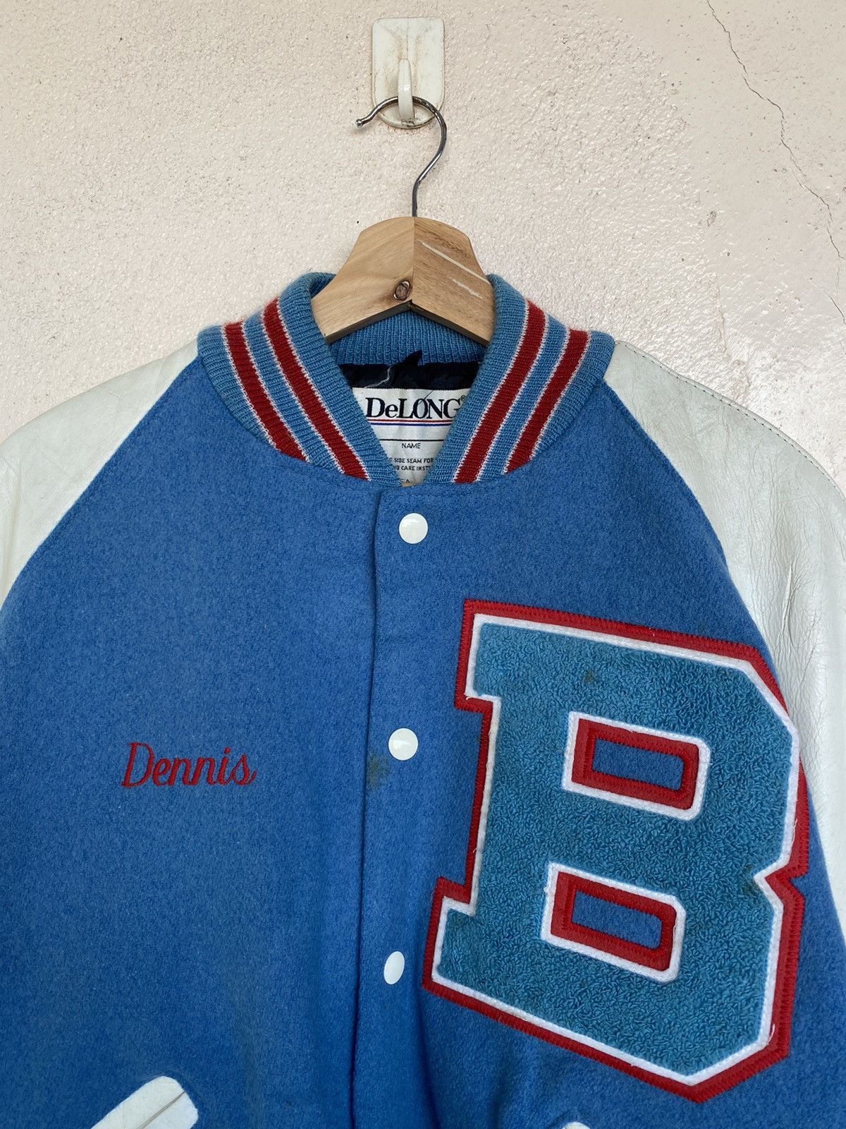 Vintage GRAIL🔥 Vintage Denis Bousher Cross Country Varsity Jacket Size US L / EU 52-54 / 3 - 4 Thumbnail