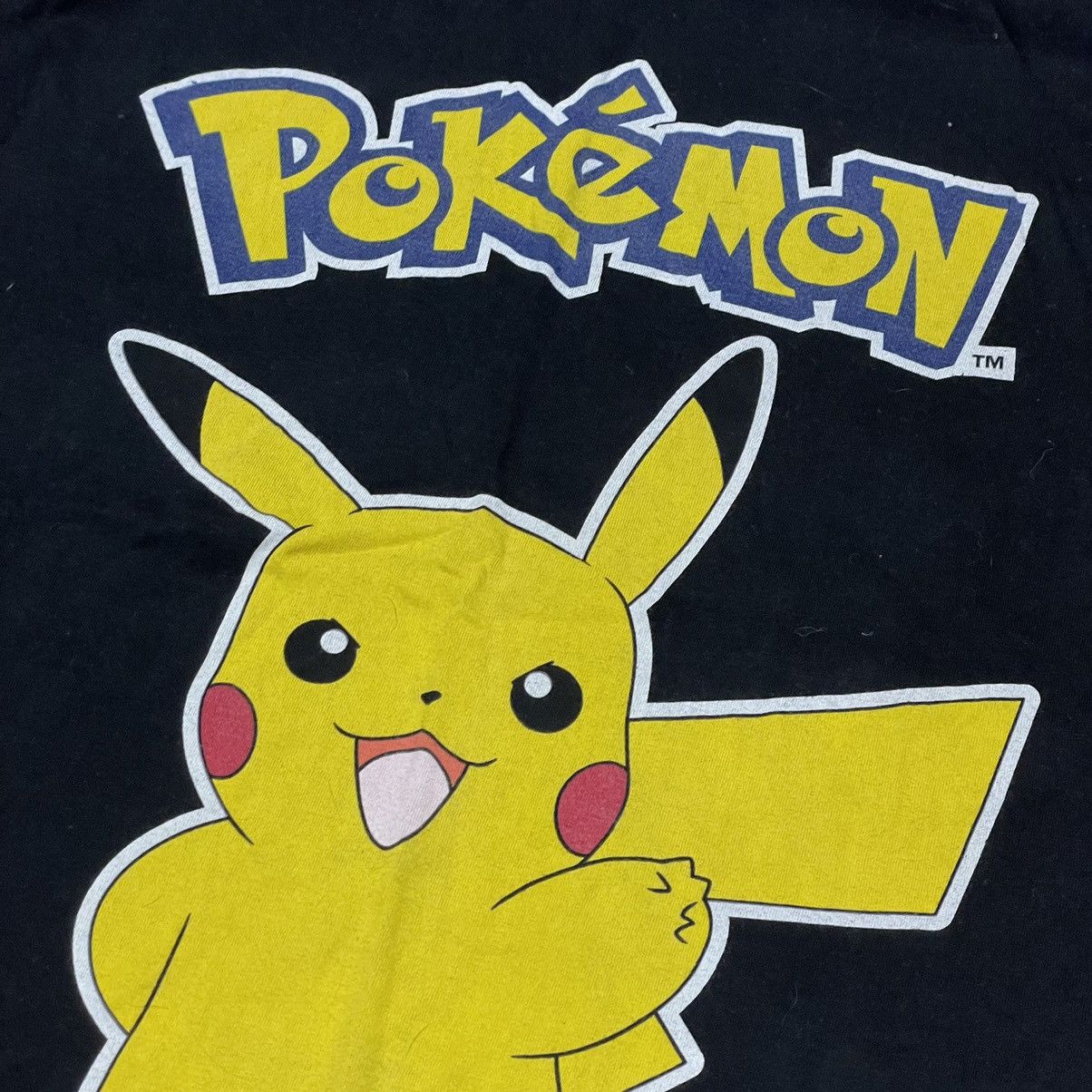 Vintage Vintage Y2K Pokemon Pikachu Graphic Tee Streetwear Black S Size US S / EU 44-46 / 1 - 5 Thumbnail