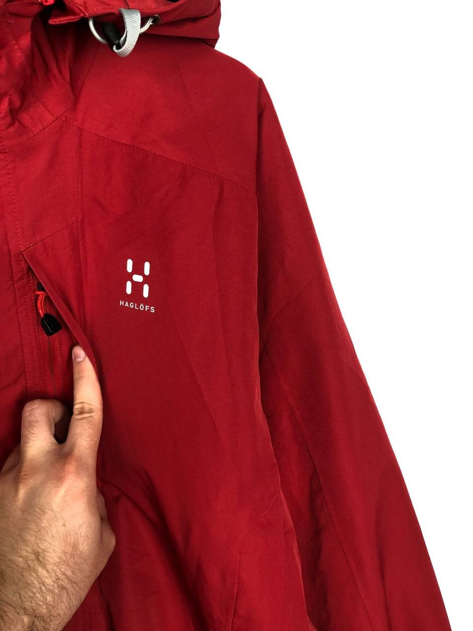 Haglofs Haglows Proof Jacket Red Techno Hooded size M Size US M / EU 48-50 / 2 - 3 Thumbnail