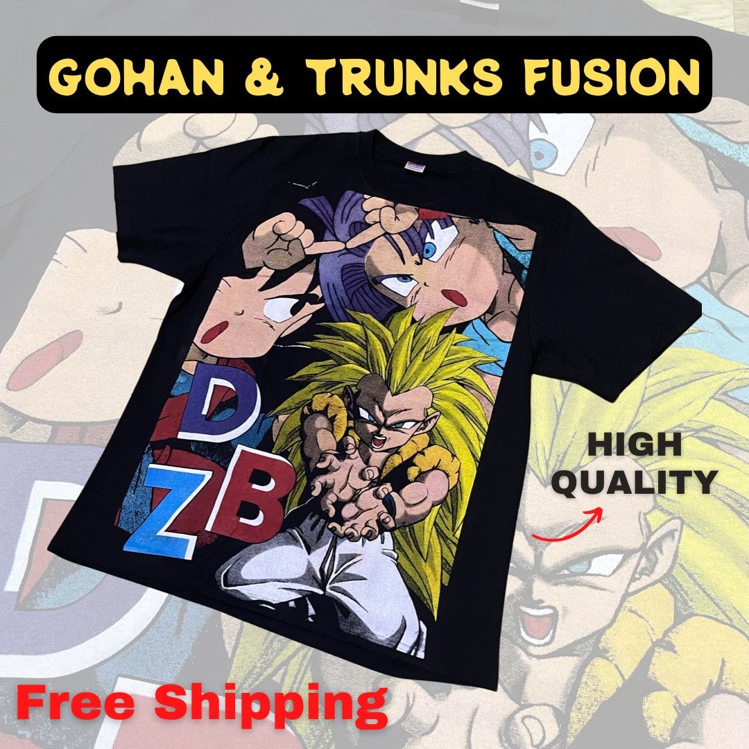 Japanese Brand Goten Trunks Dragon Ball Z Anime Manga Bootleg T shirt Grailed