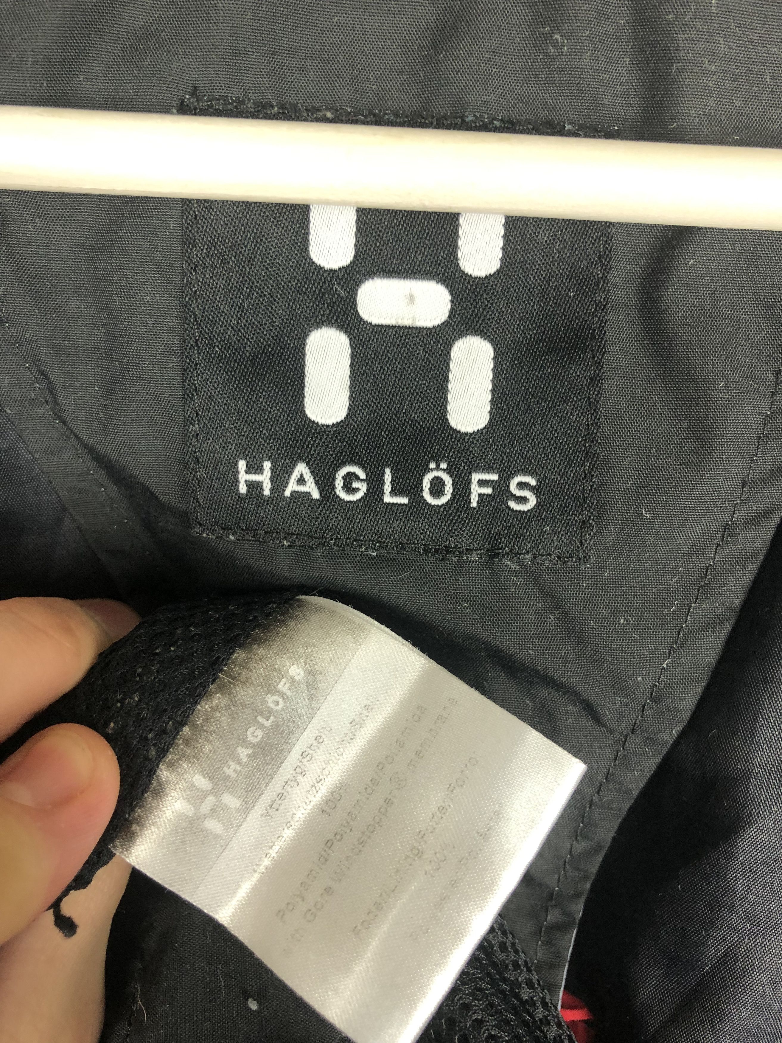 Haglofs Haglofs Outdoor Jacket Rain/Wind Protect Red size M Size US M / EU 48-50 / 2 - 8 Thumbnail