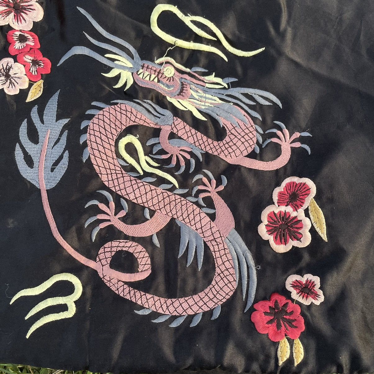 Japanese Brand Vintage 90s Dragon Tokyo Shopper Baggy Japanese Streetwea Size ONE SIZE - 4 Thumbnail