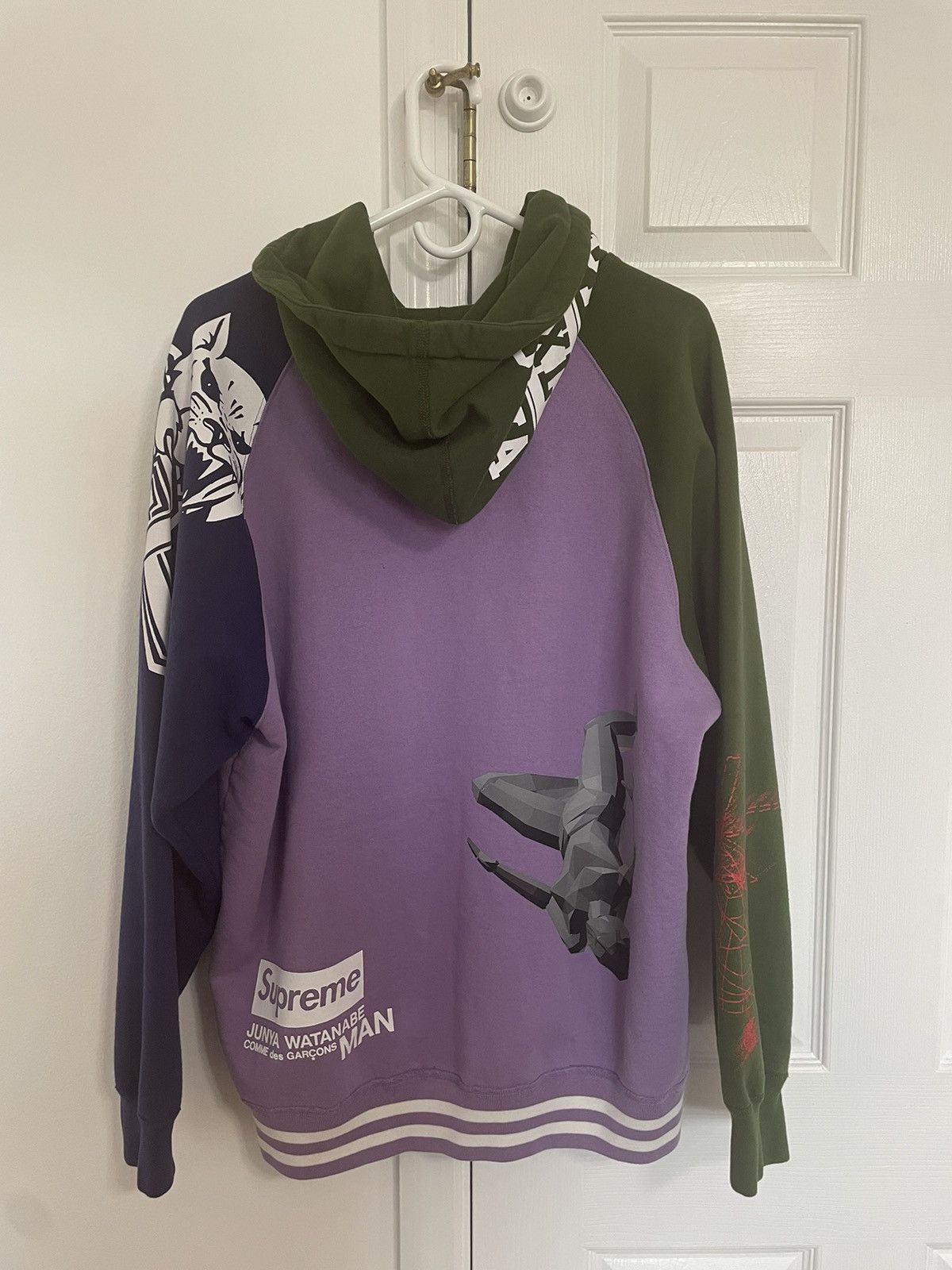 Comme des Garcons Supreme x Junya Watanabe x Comme des Garçons Men’s Hoodie Size US L / EU 52-54 / 3 - 3 Thumbnail